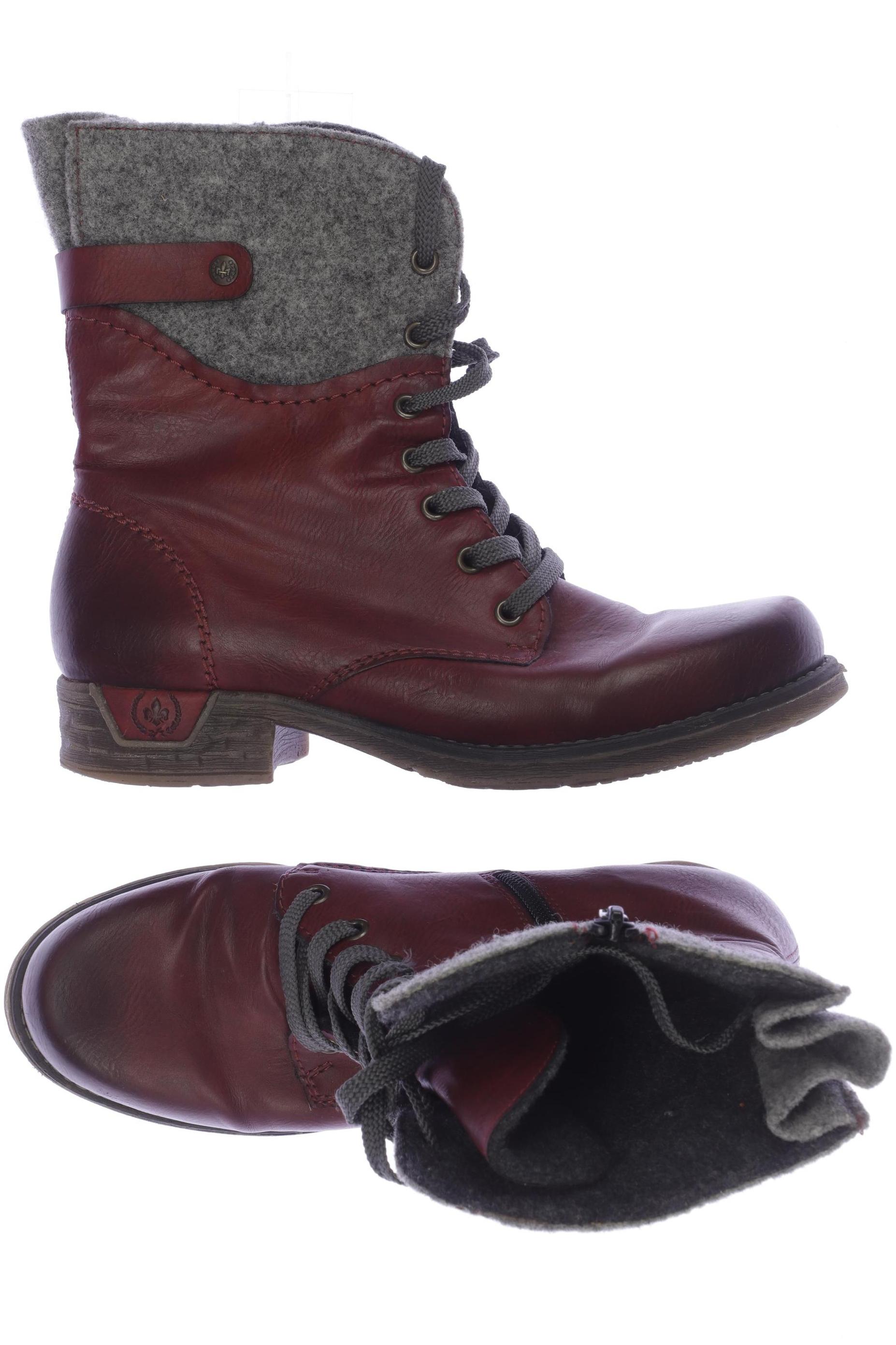 

Rieker Damen Stiefelette, bordeaux