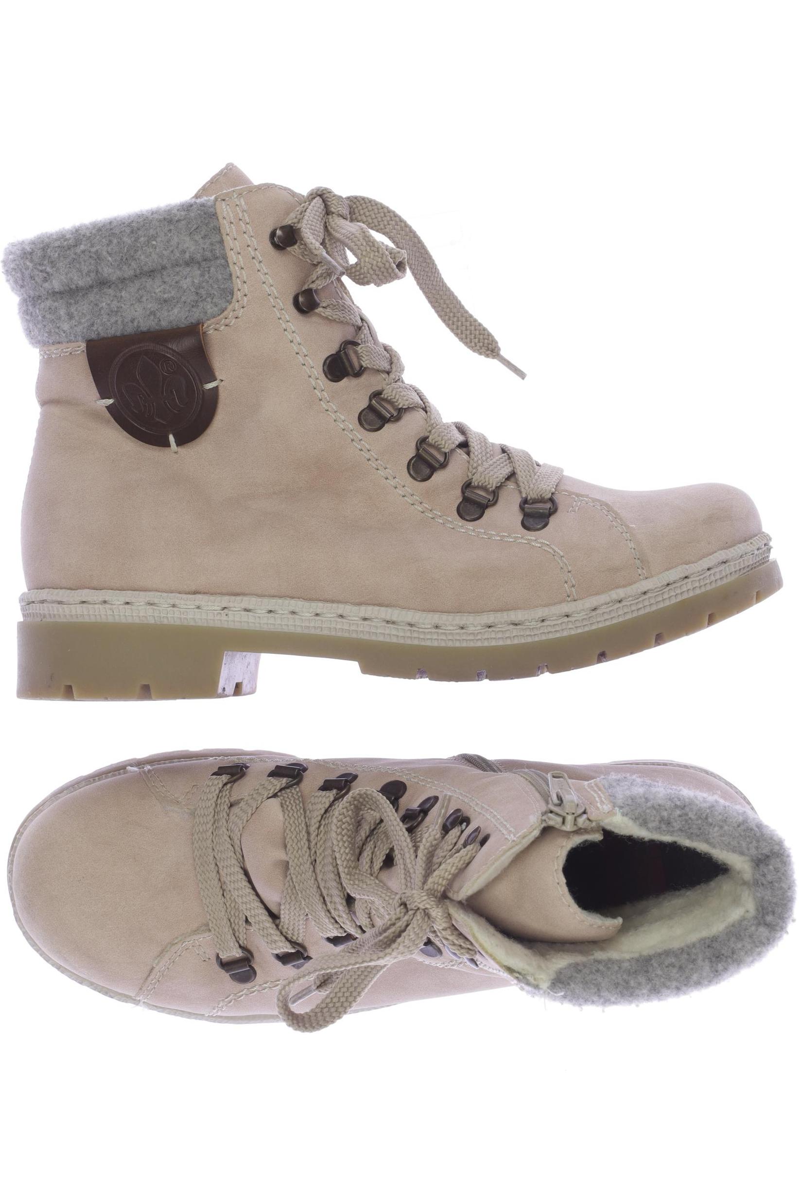 

Rieker Damen Stiefelette, beige, Gr. 38
