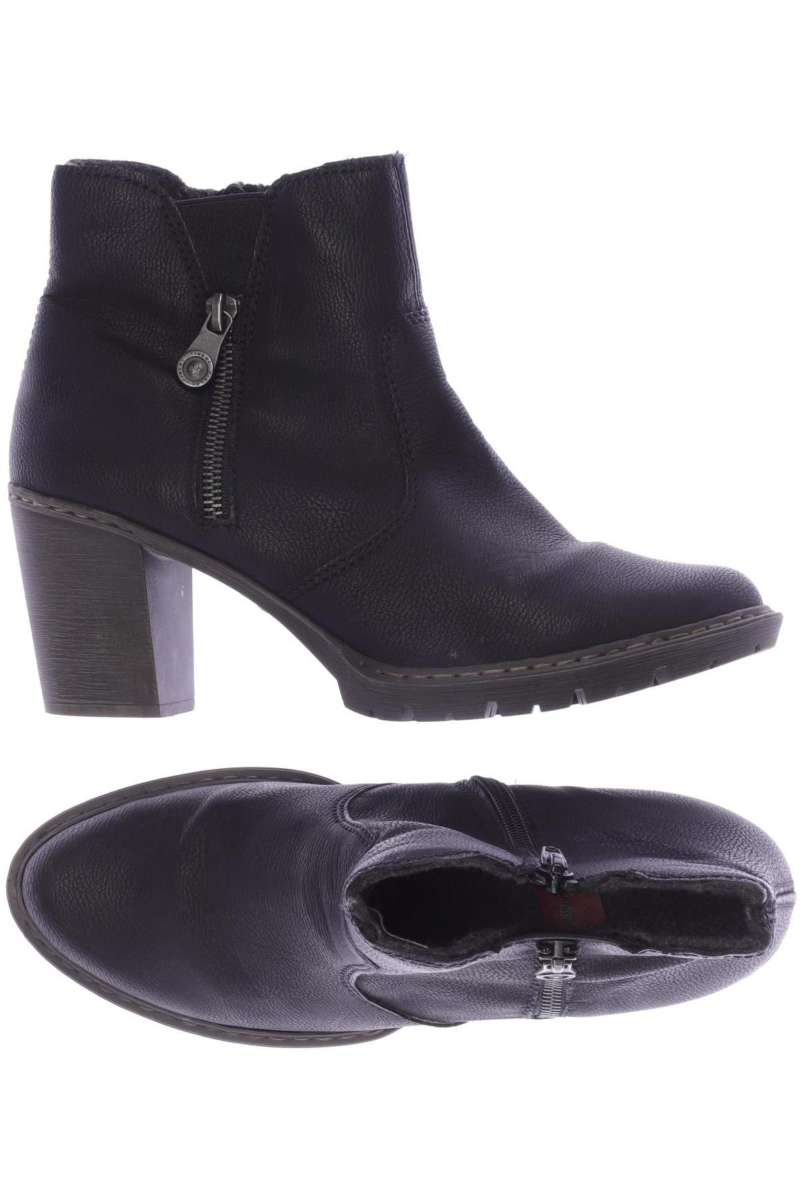 

Rieker Damen Stiefelette, schwarz, Gr. 40