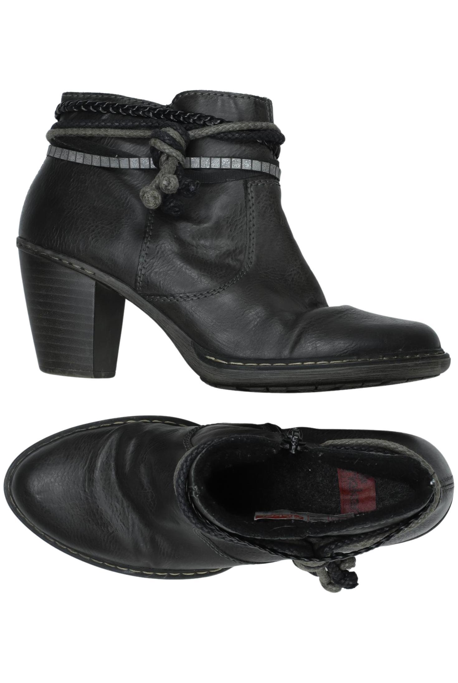 

Rieker Damen Stiefelette, schwarz, Gr. 38