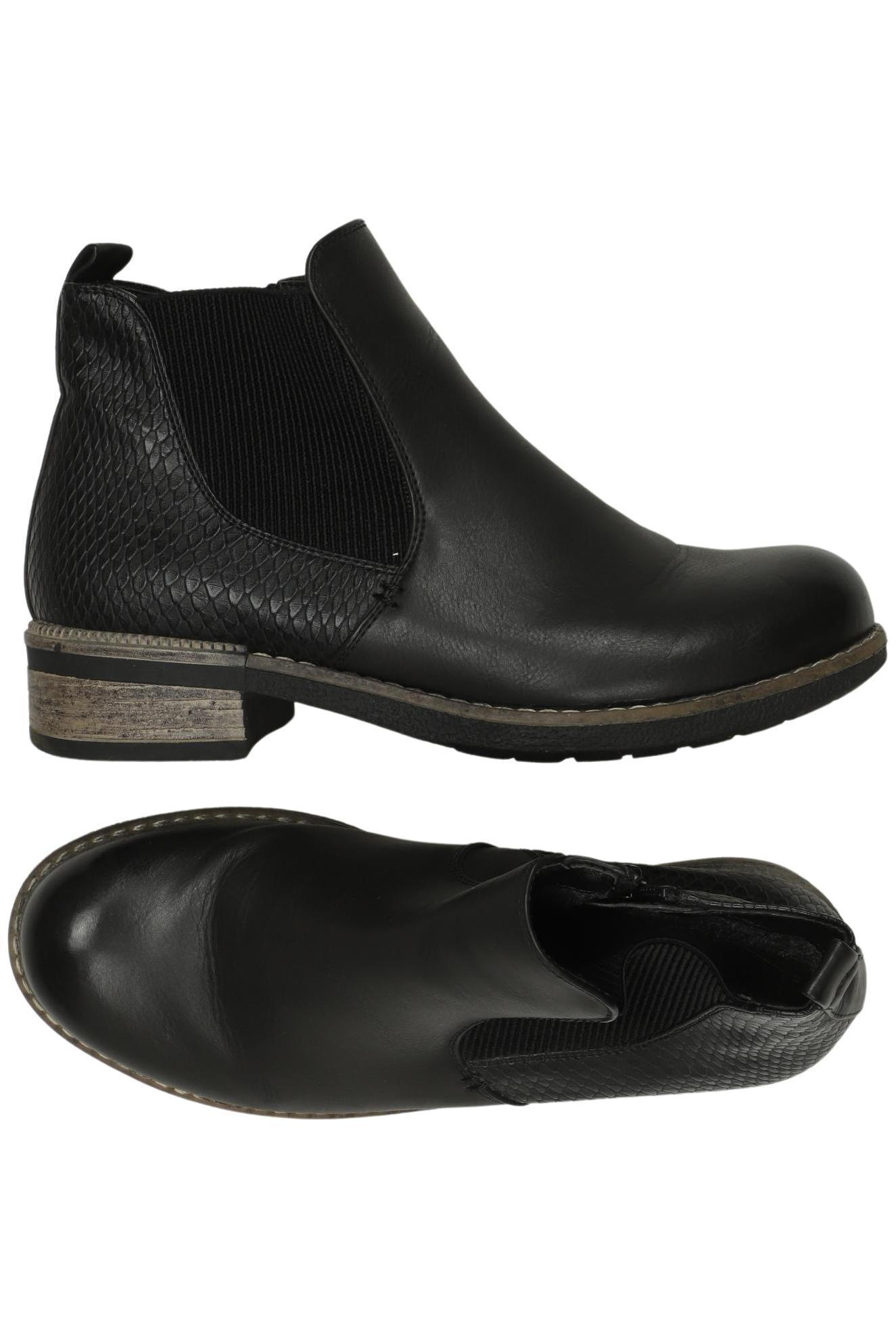 

Rieker Damen Stiefelette, schwarz, Gr. 37