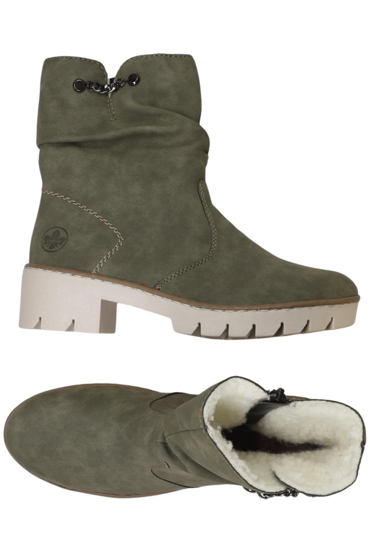 

Rieker Damen Stiefelette, grün, Gr. 39
