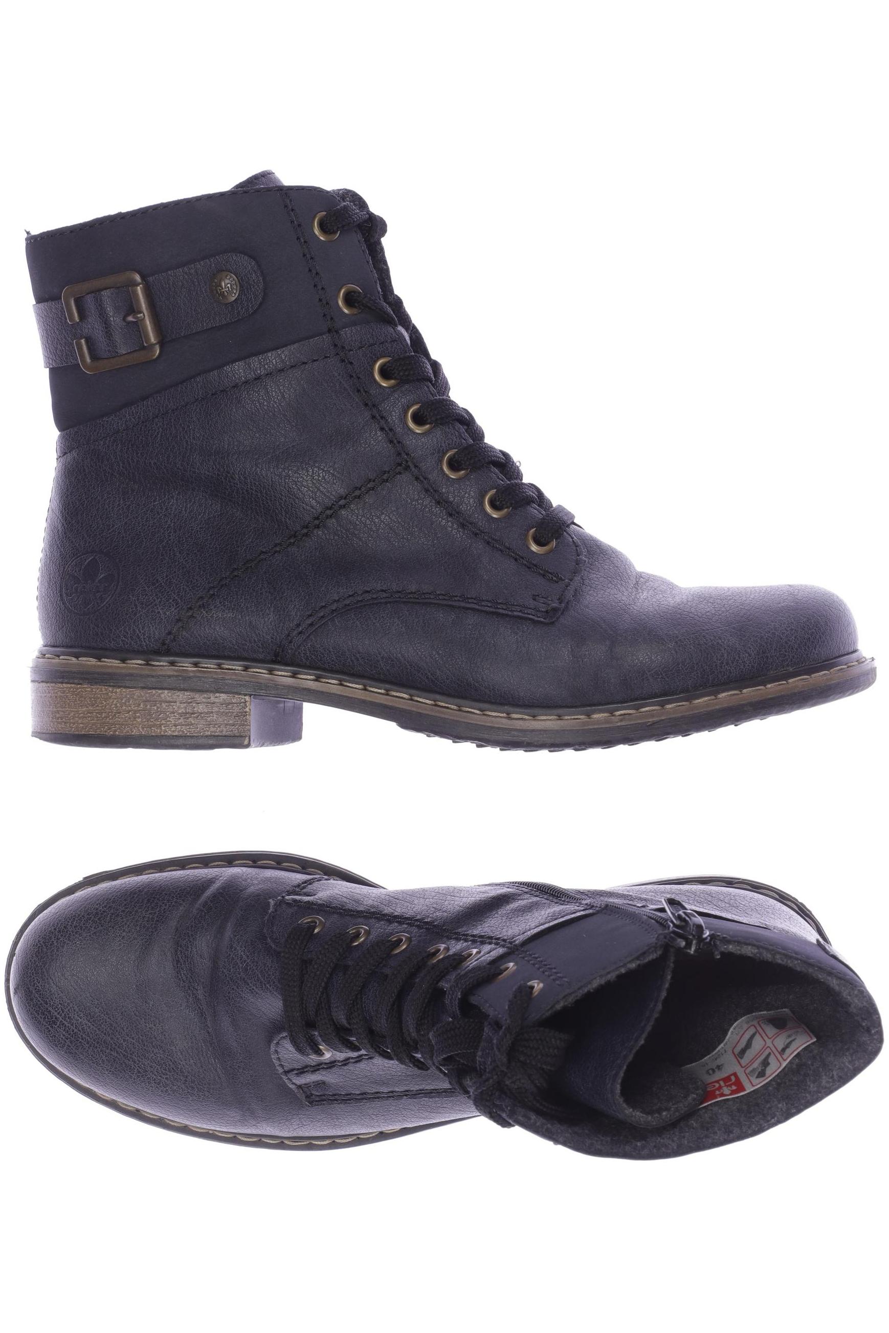 

Rieker Damen Stiefelette, marineblau, Gr. 40