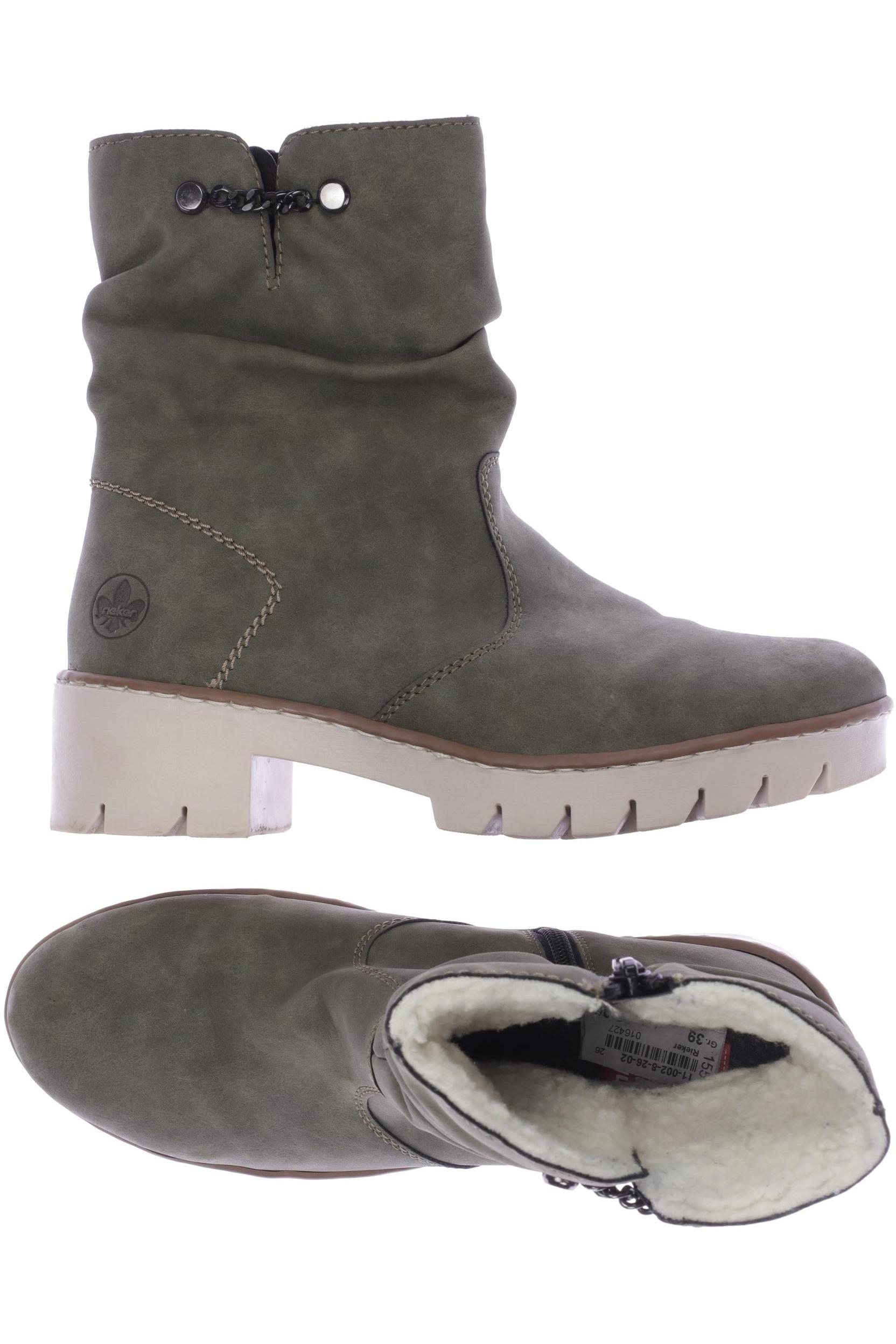

Rieker Damen Stiefelette, grün, Gr. 39