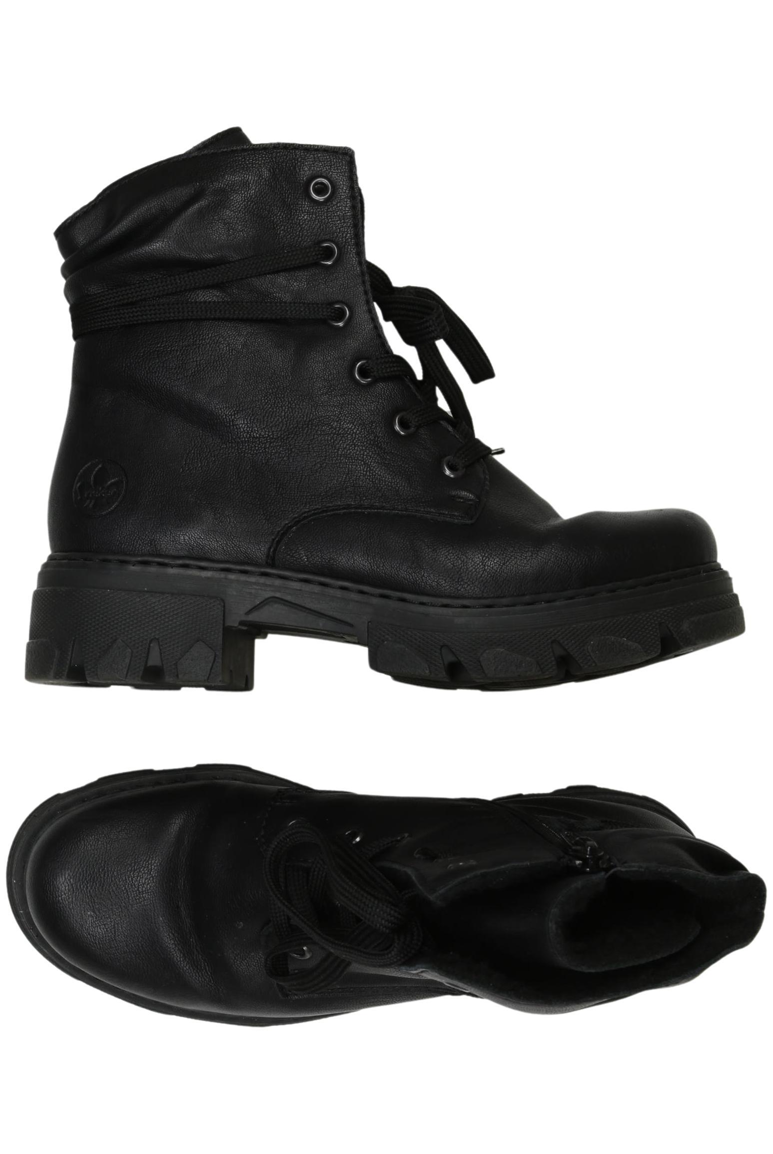 

Rieker Damen Stiefelette, schwarz, Gr. 38