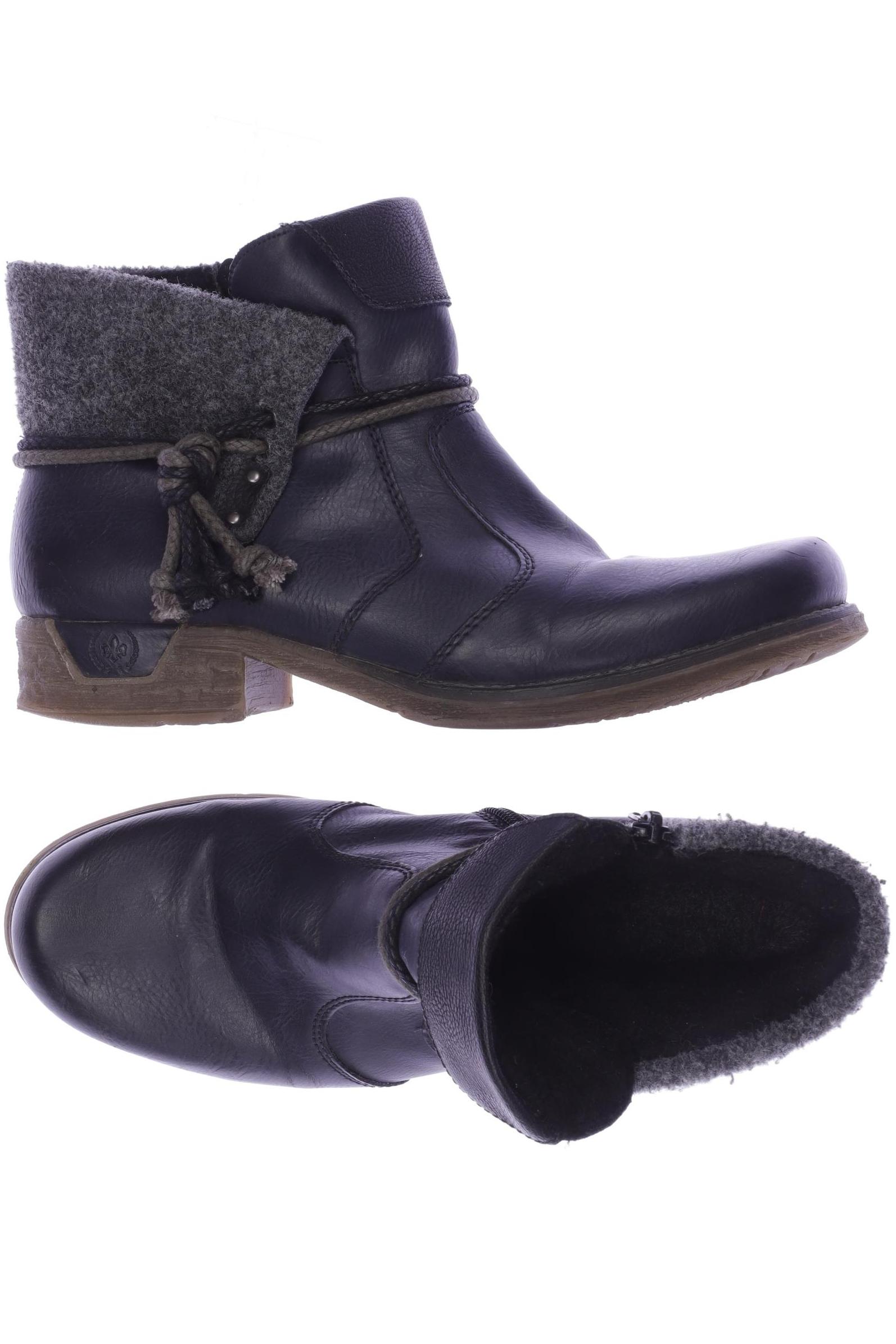 

Rieker Damen Stiefelette, marineblau, Gr. 42