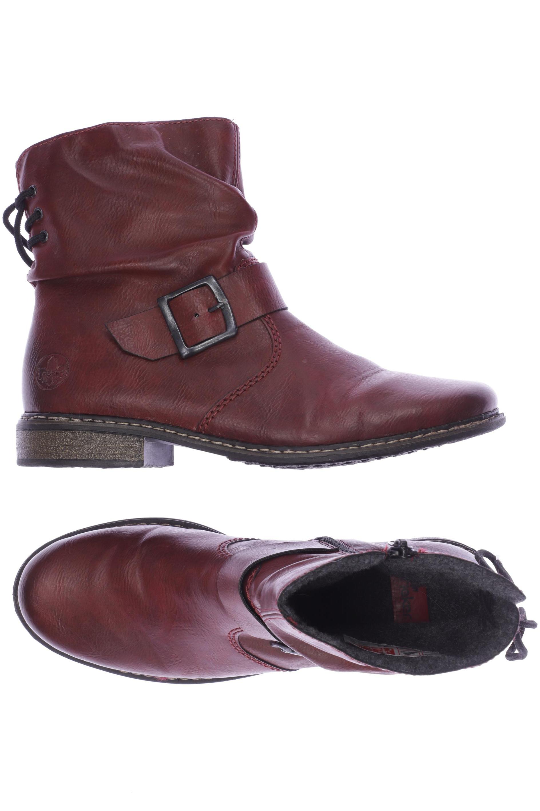 

Rieker Damen Stiefelette, bordeaux