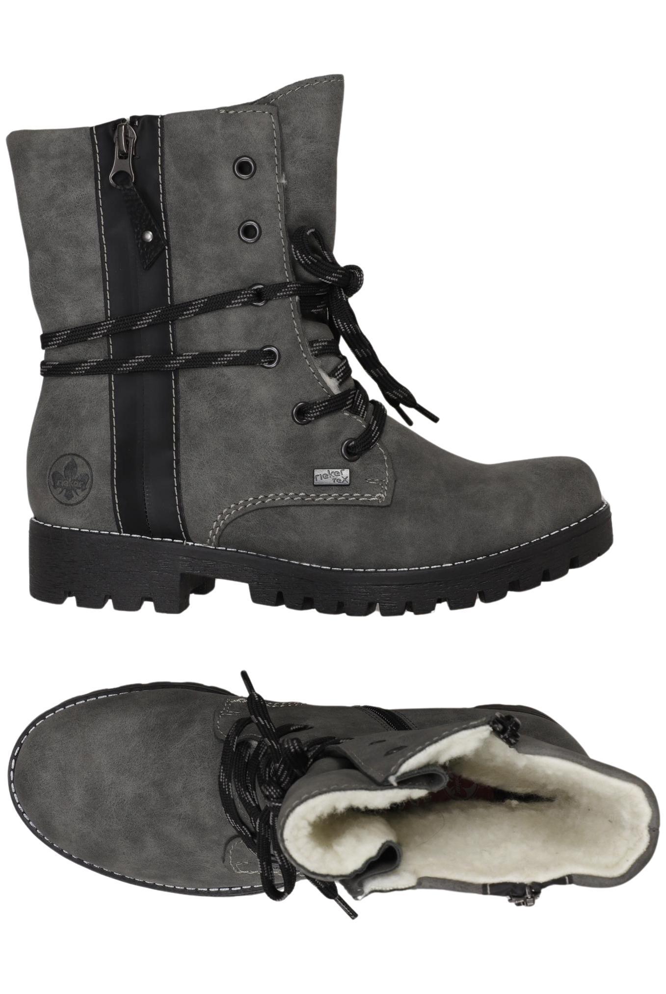 

Rieker Damen Stiefelette, grau, Gr. 37