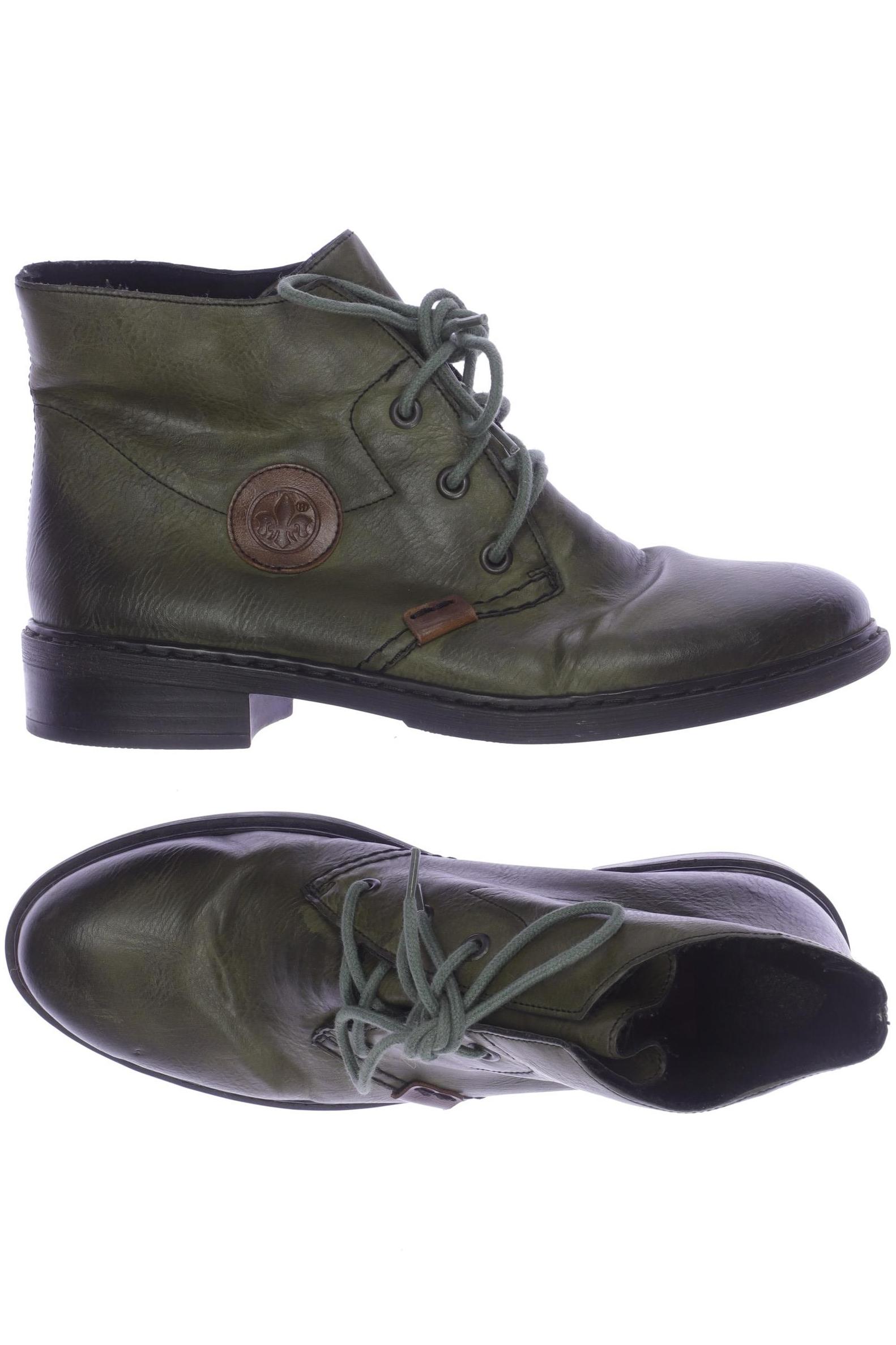 

Rieker Damen Stiefelette, grün, Gr. 38