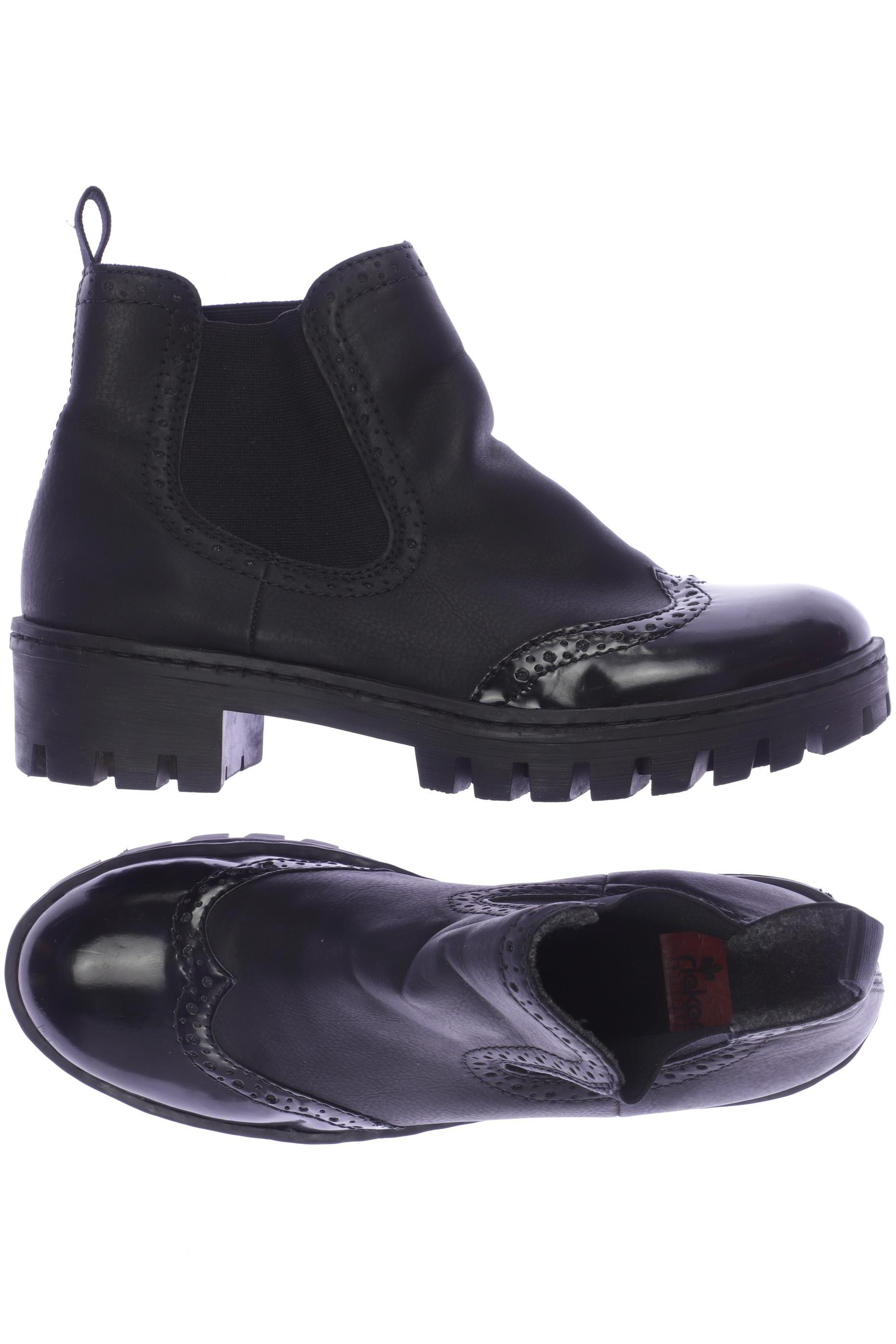

Rieker Damen Stiefelette, schwarz, Gr. 40