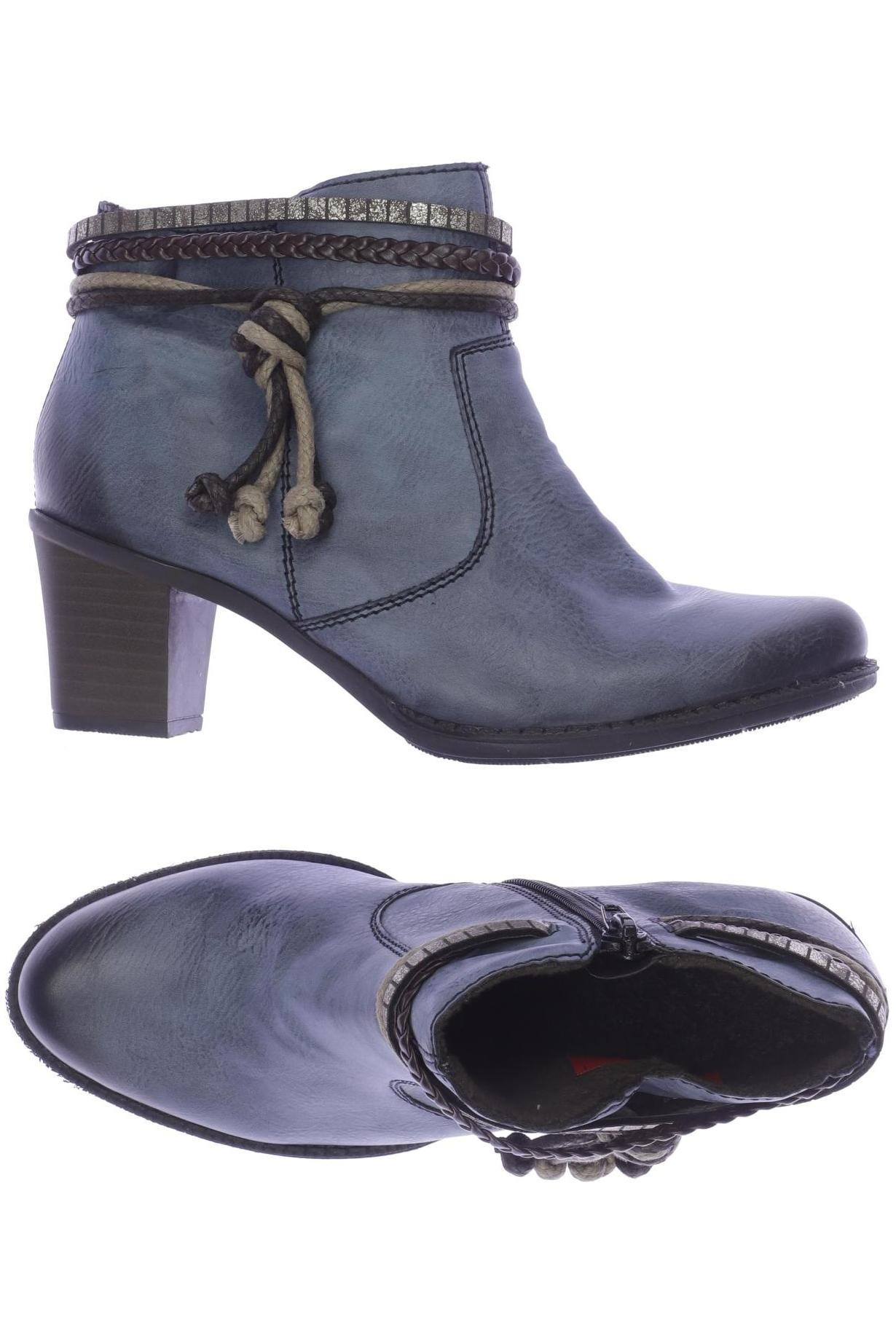 

Rieker Damen Stiefelette, blau, Gr. 36