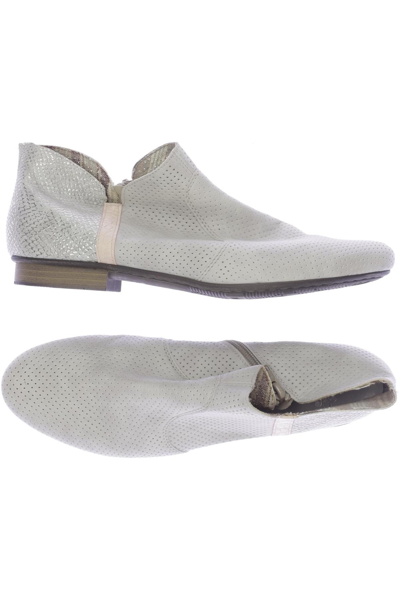 

Rieker Damen Stiefelette, cremeweiß