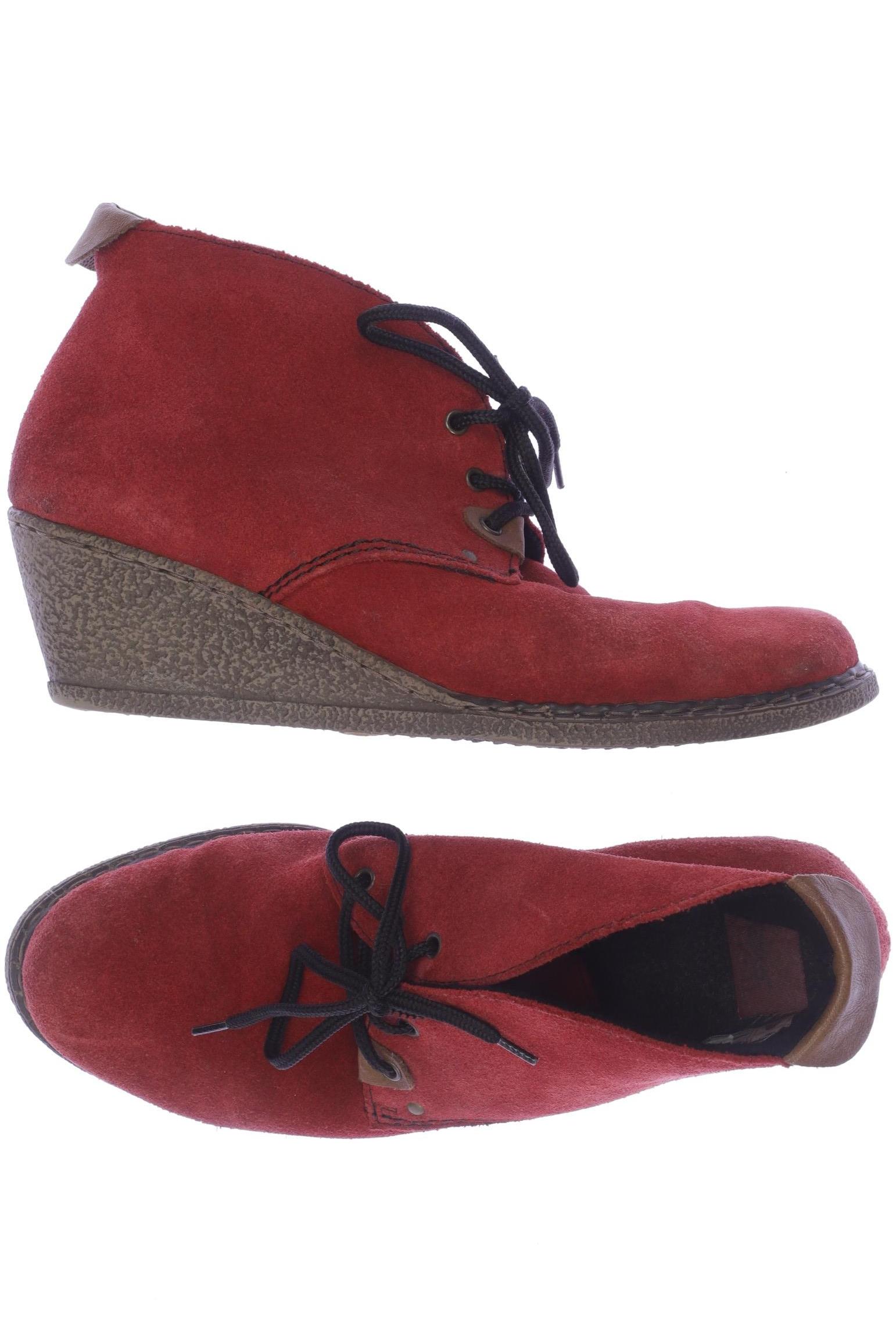 

Rieker Damen Stiefelette, rot, Gr. 38