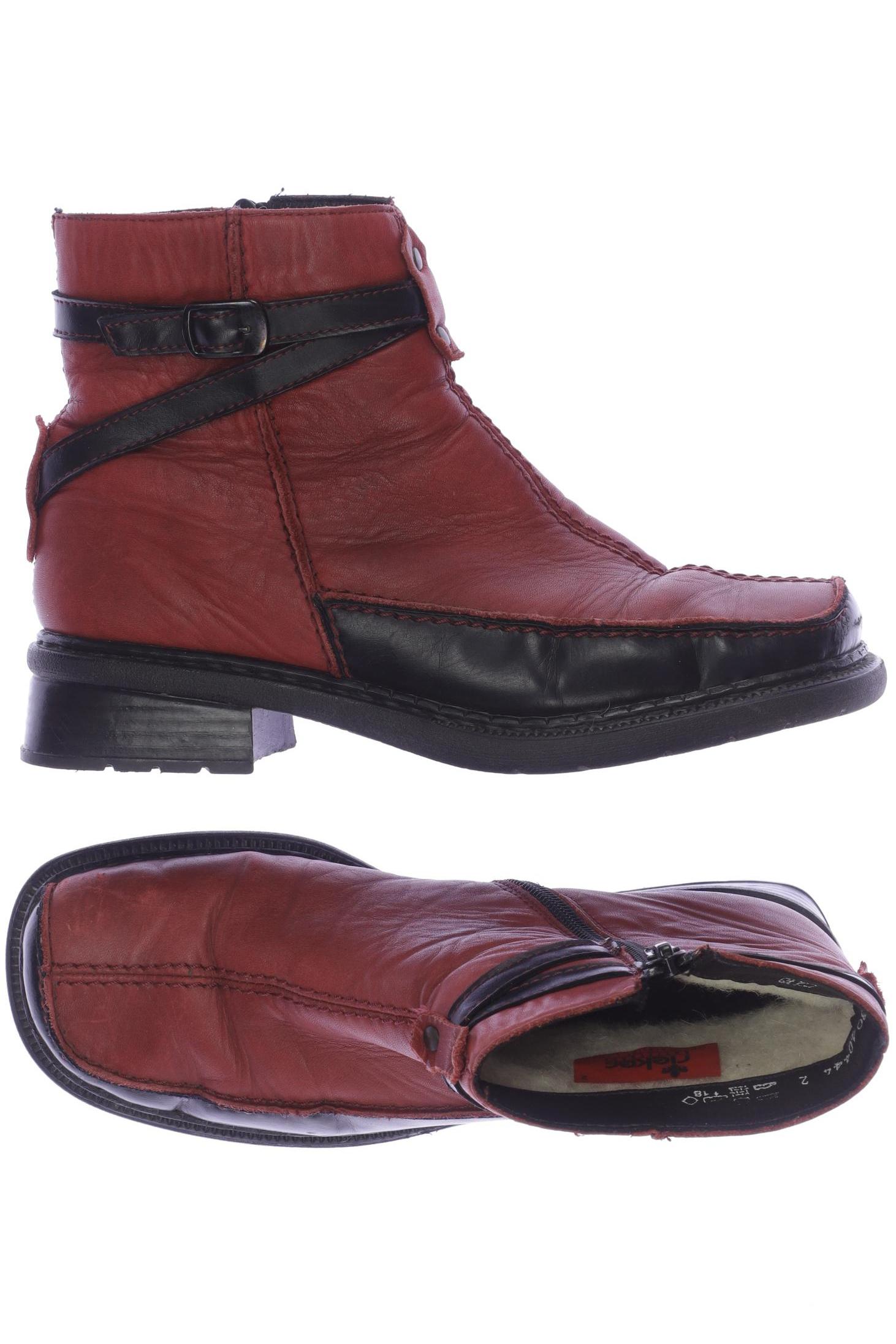 

Rieker Damen Stiefelette, rot