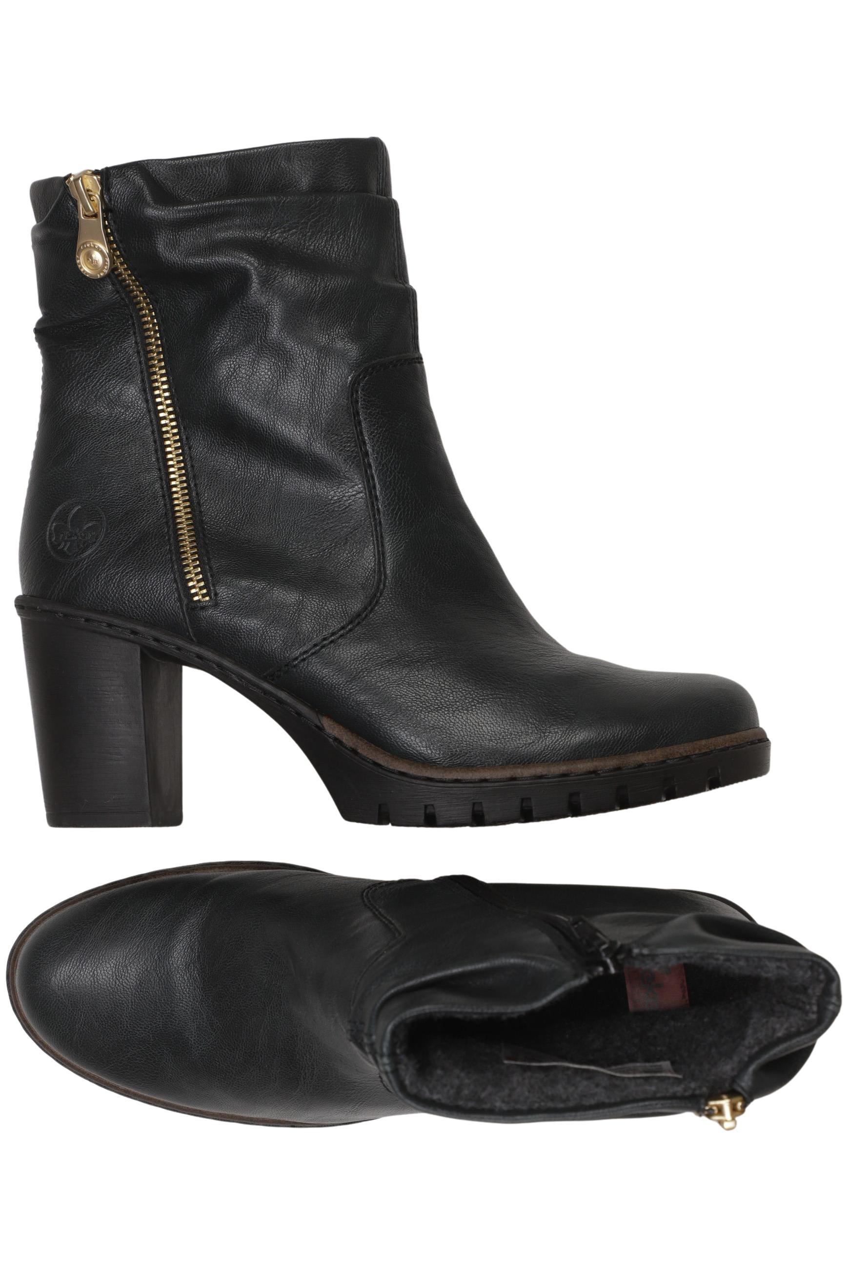 

Rieker Damen Stiefelette, schwarz, Gr. 40