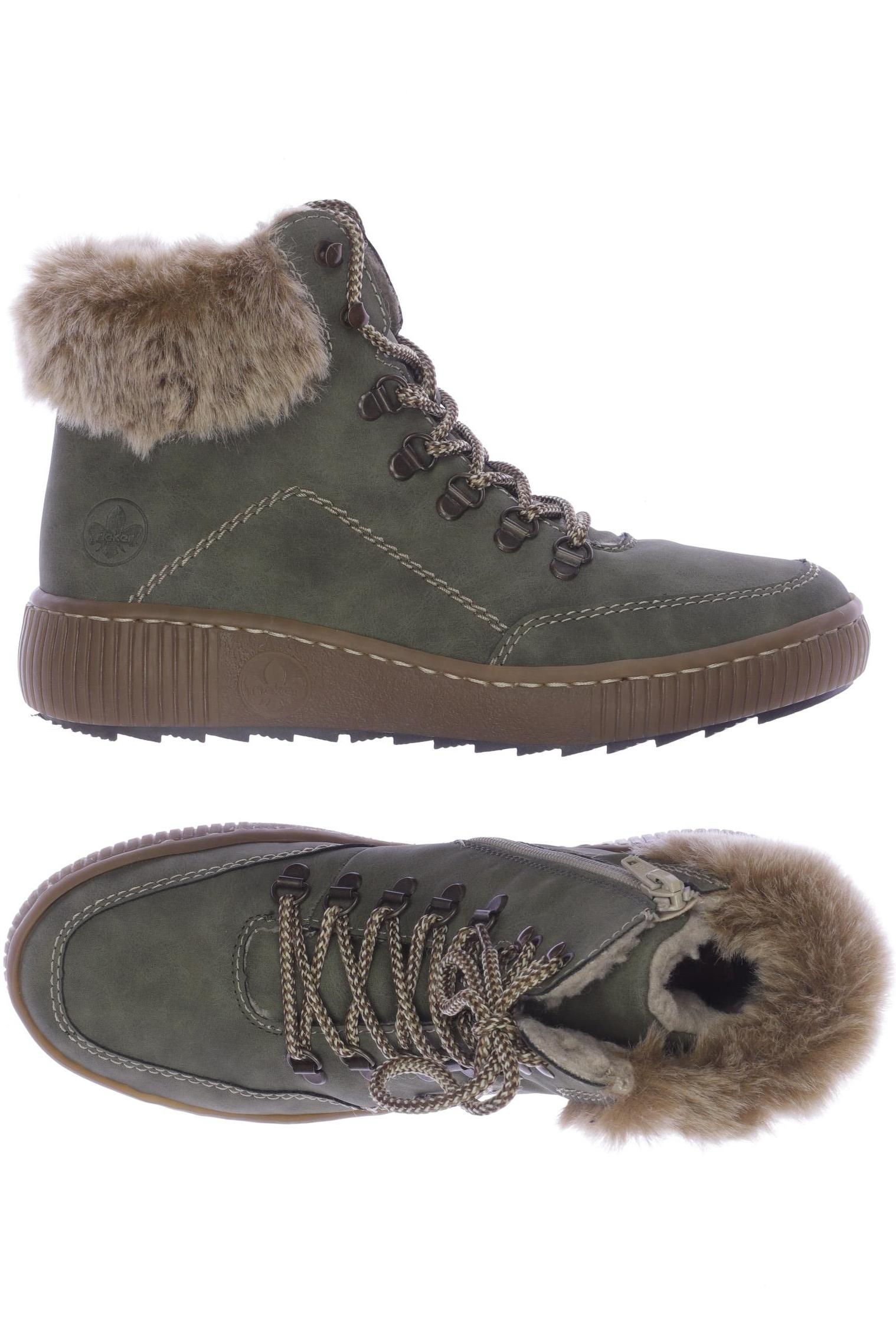 

Rieker Damen Stiefelette, grün, Gr. 39