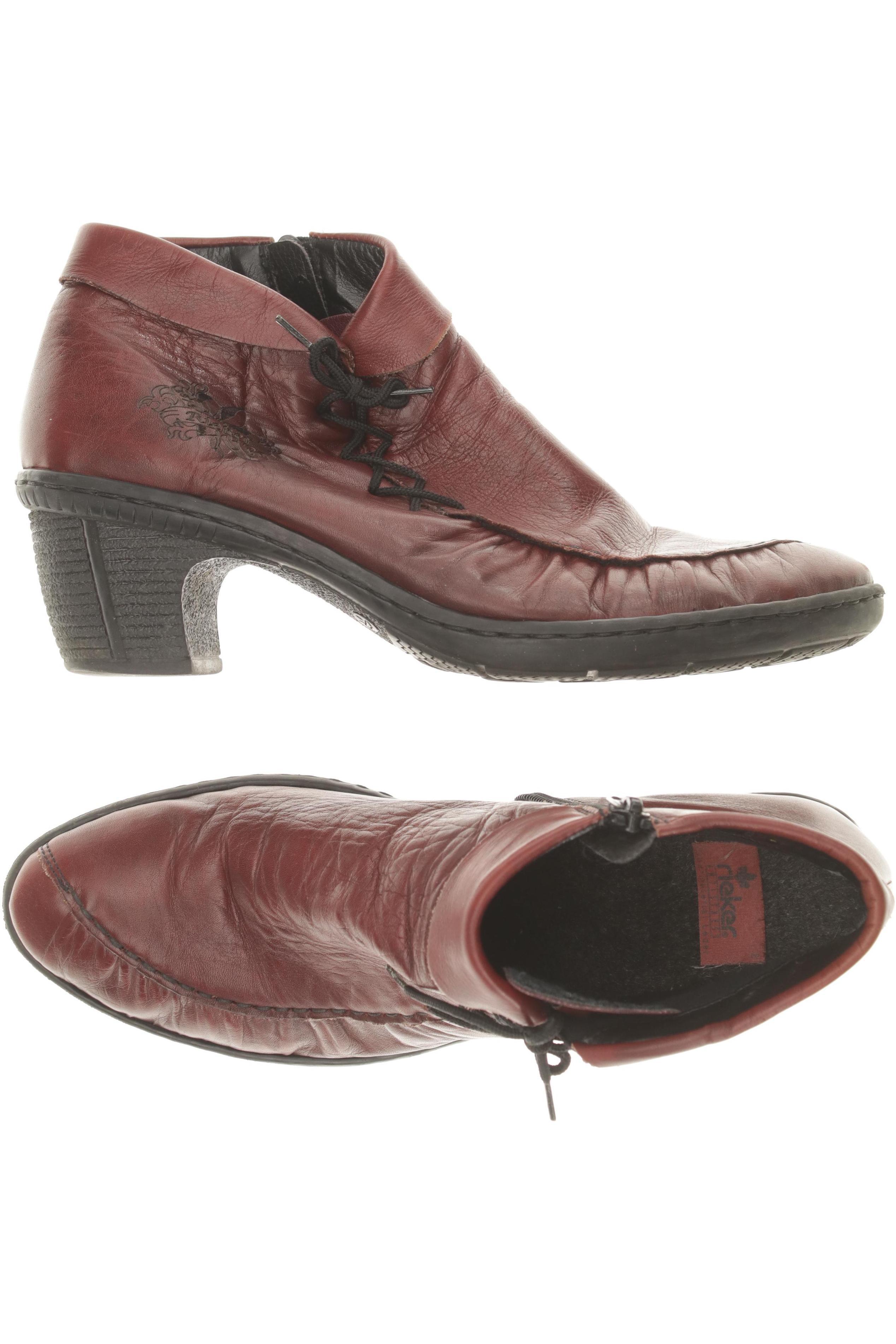 

Rieker Damen Stiefelette, rot, Gr. 41
