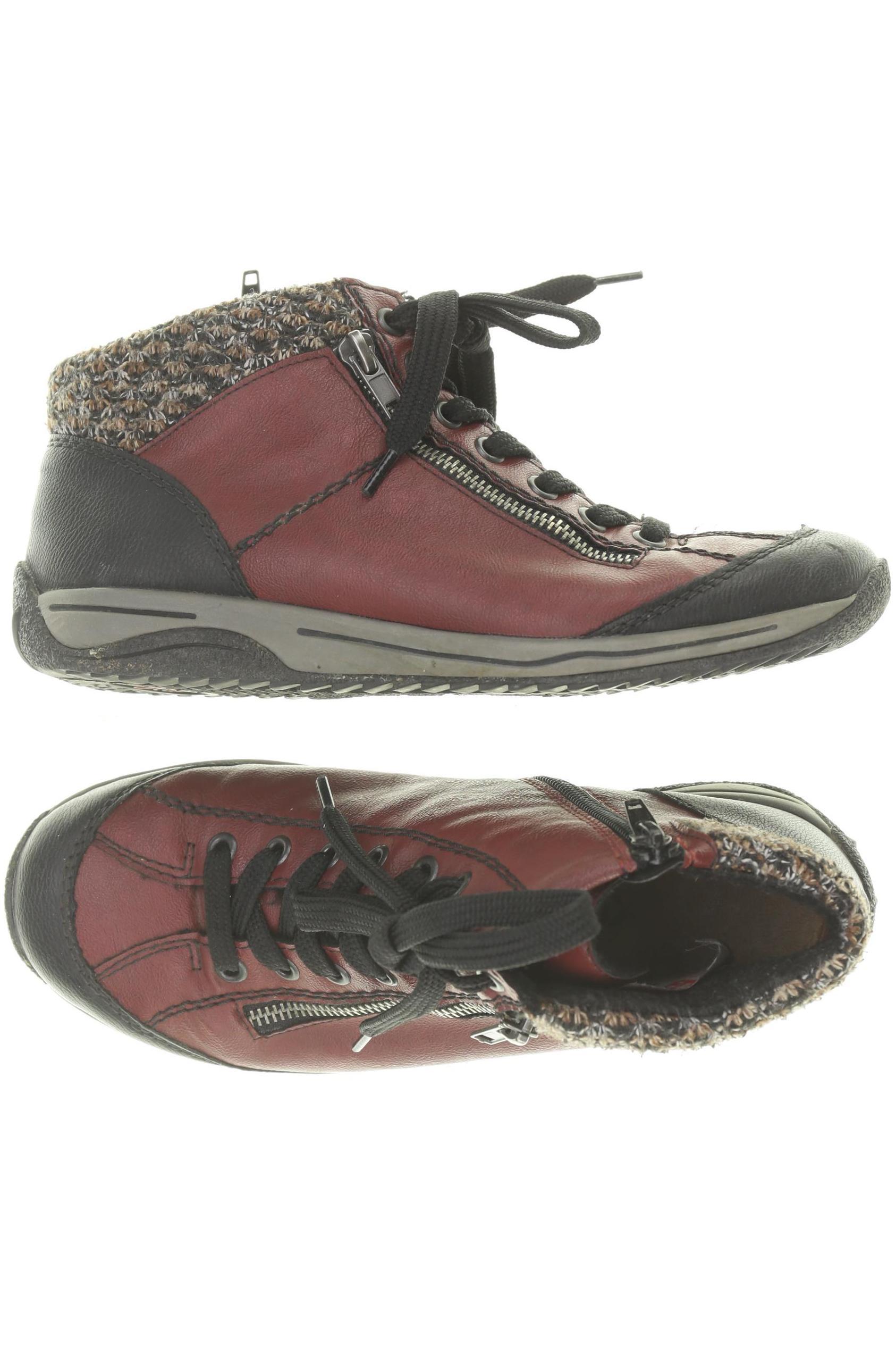 

Rieker Damen Stiefelette, rot, Gr. 38