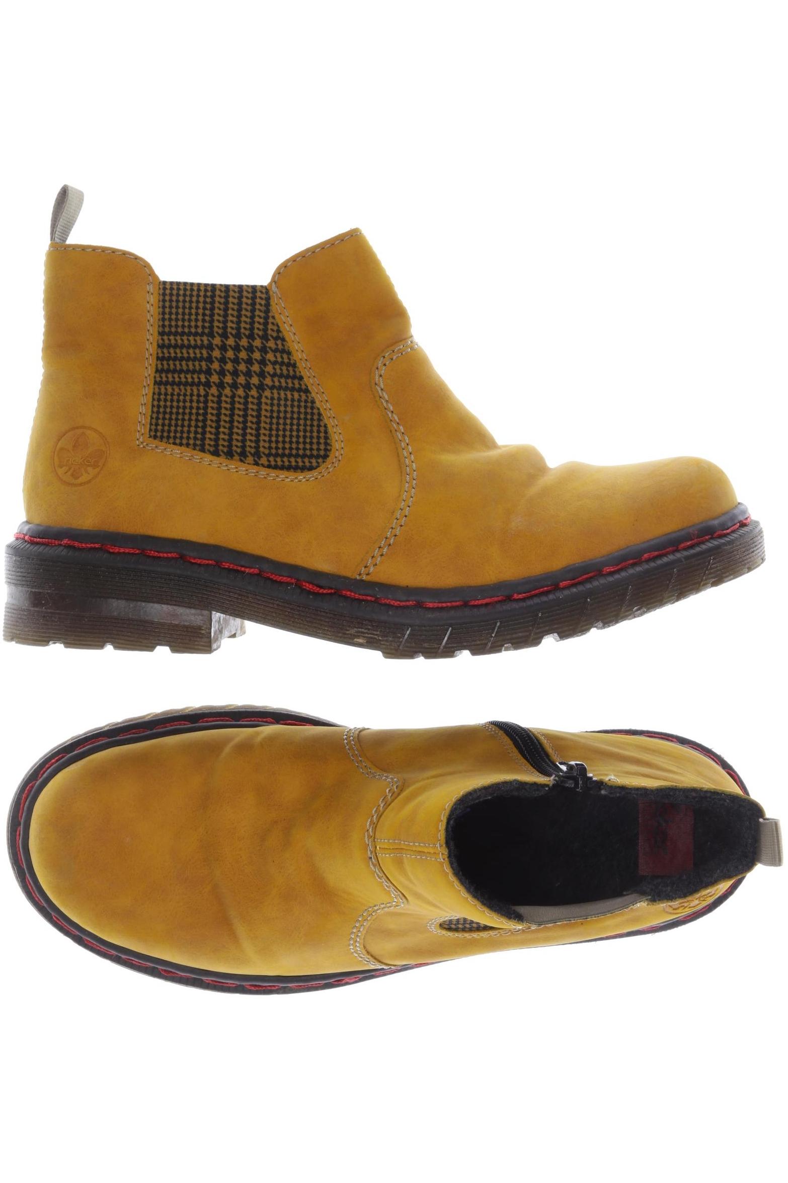 

Rieker Damen Stiefelette, orange, Gr. 40