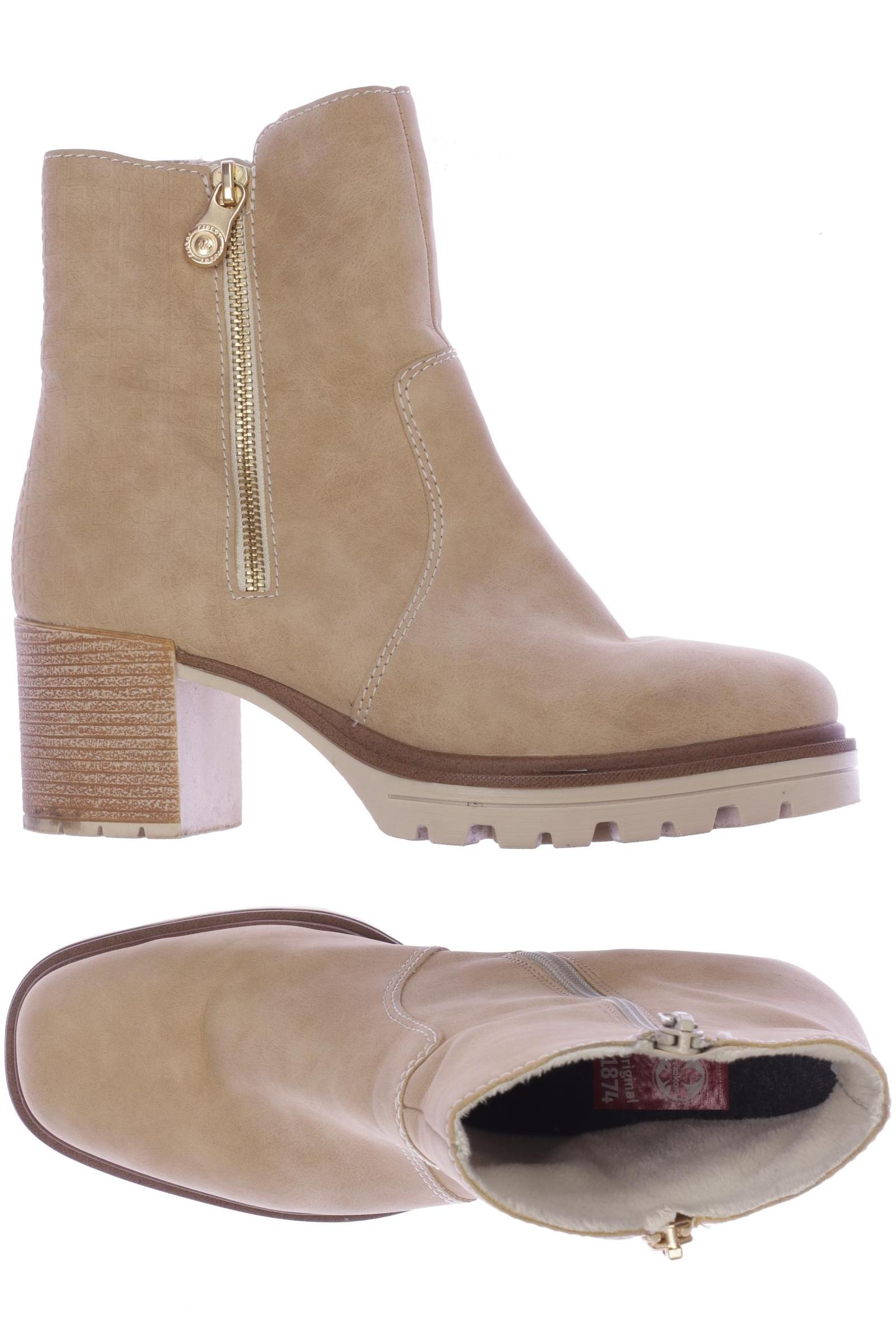 

Rieker Damen Stiefelette, beige, Gr. 38