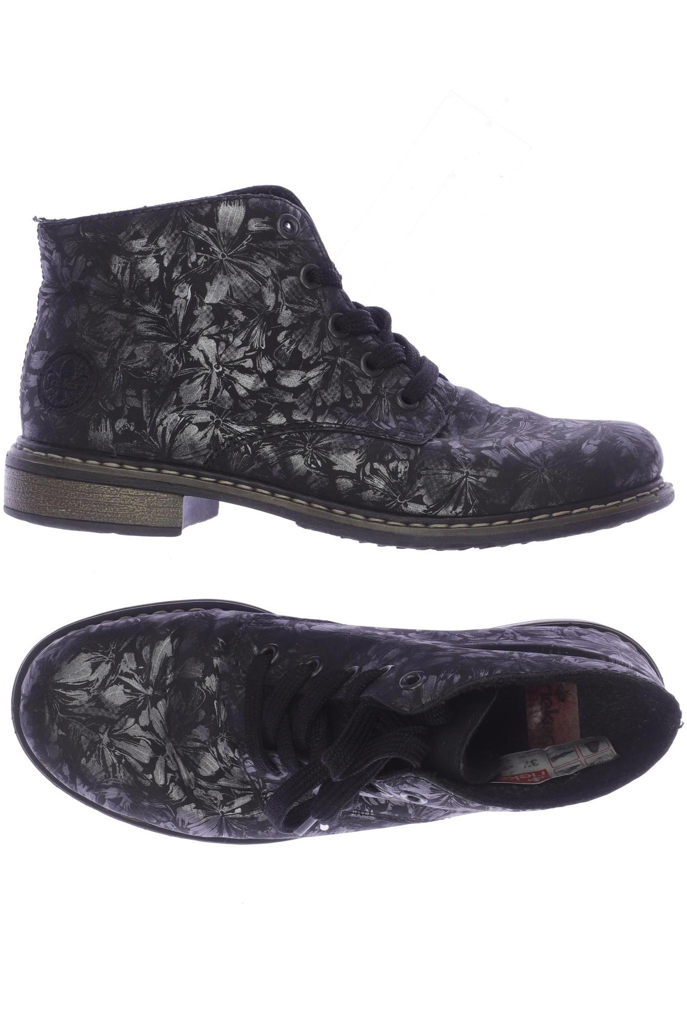 

Rieker Damen Stiefelette, schwarz, Gr. 37