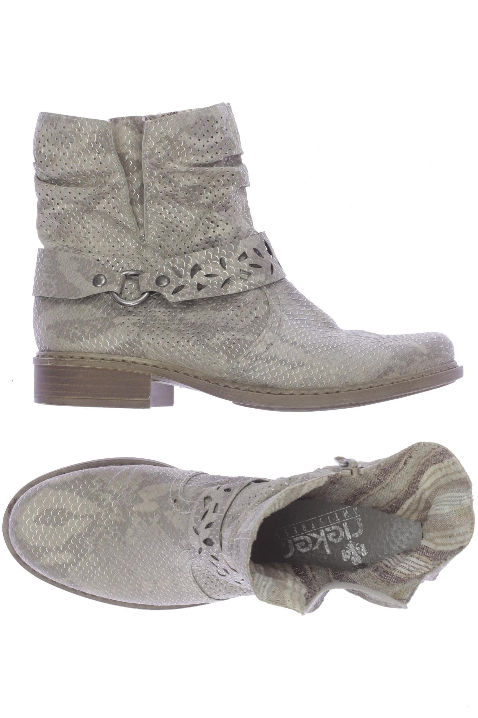 

Rieker Damen Stiefelette, beige, Gr. 38