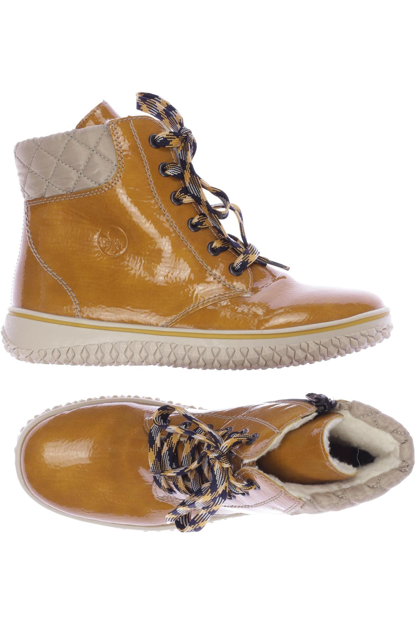 

Rieker Damen Stiefelette, orange, Gr. 38
