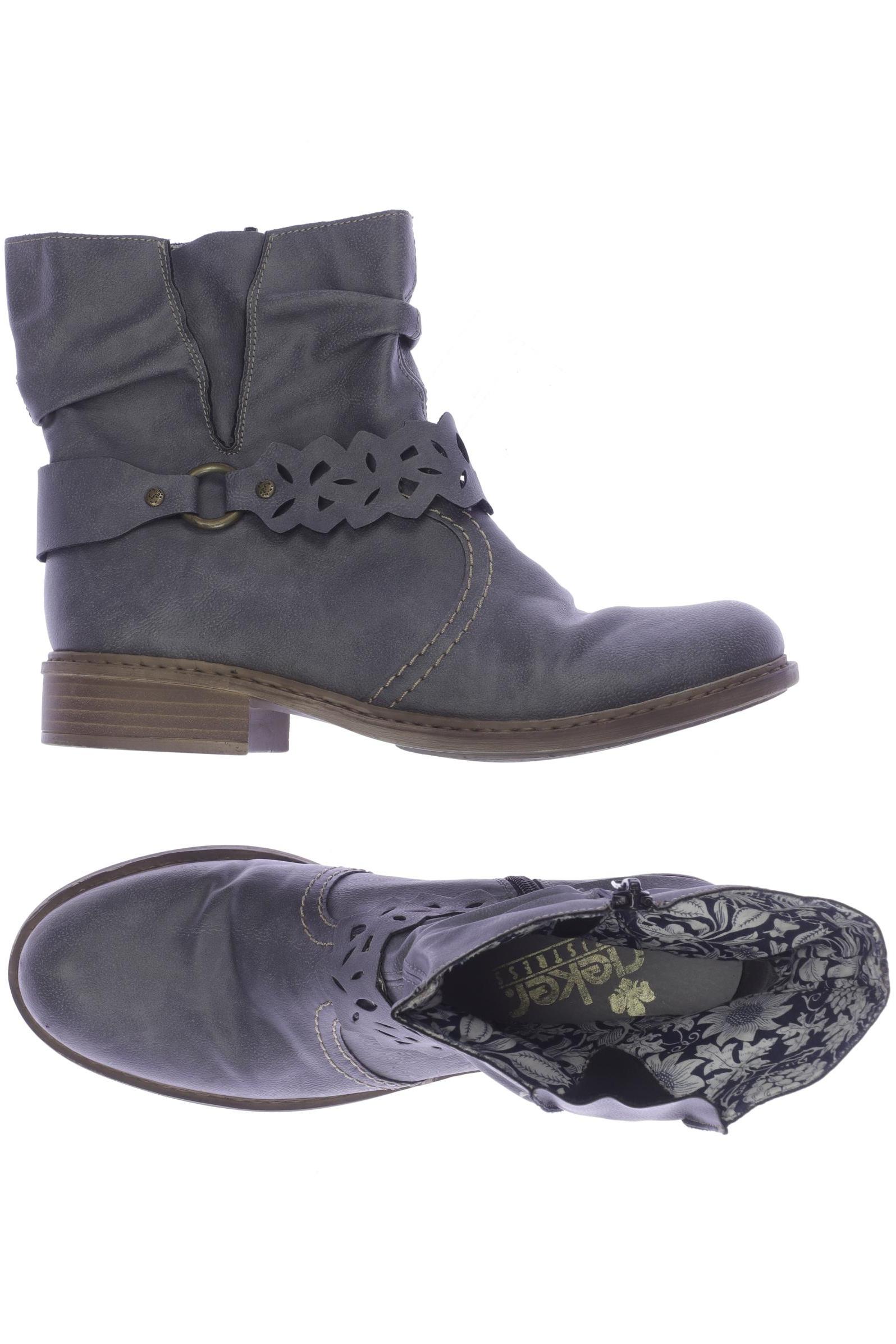 

Rieker Damen Stiefelette, grau, Gr. 39