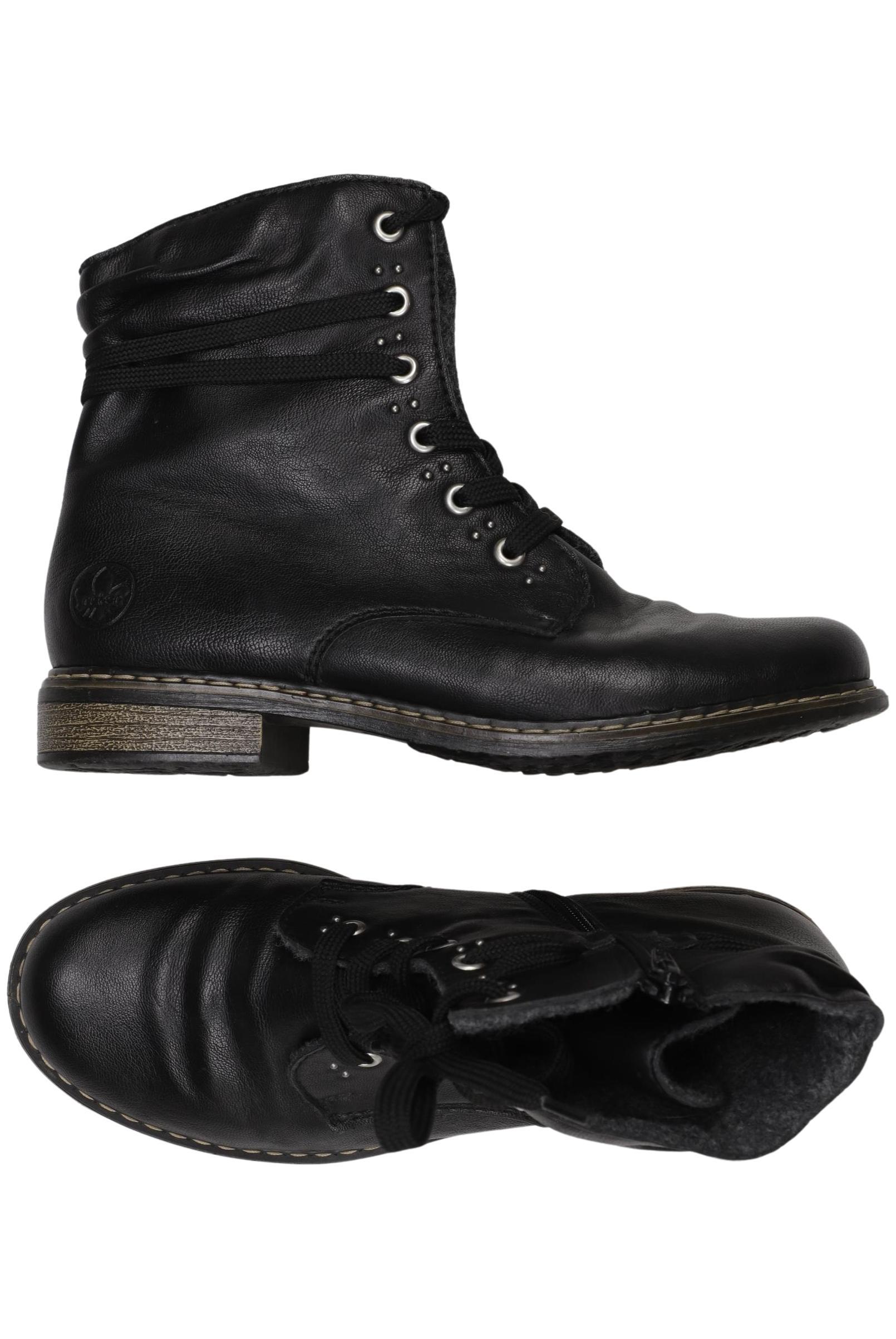 

Rieker Damen Stiefelette, schwarz, Gr. 38