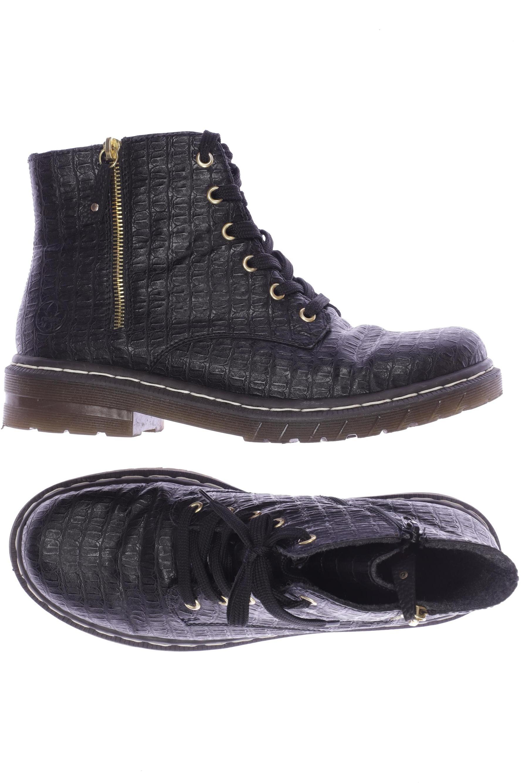 

Rieker Damen Stiefelette, schwarz, Gr. 42