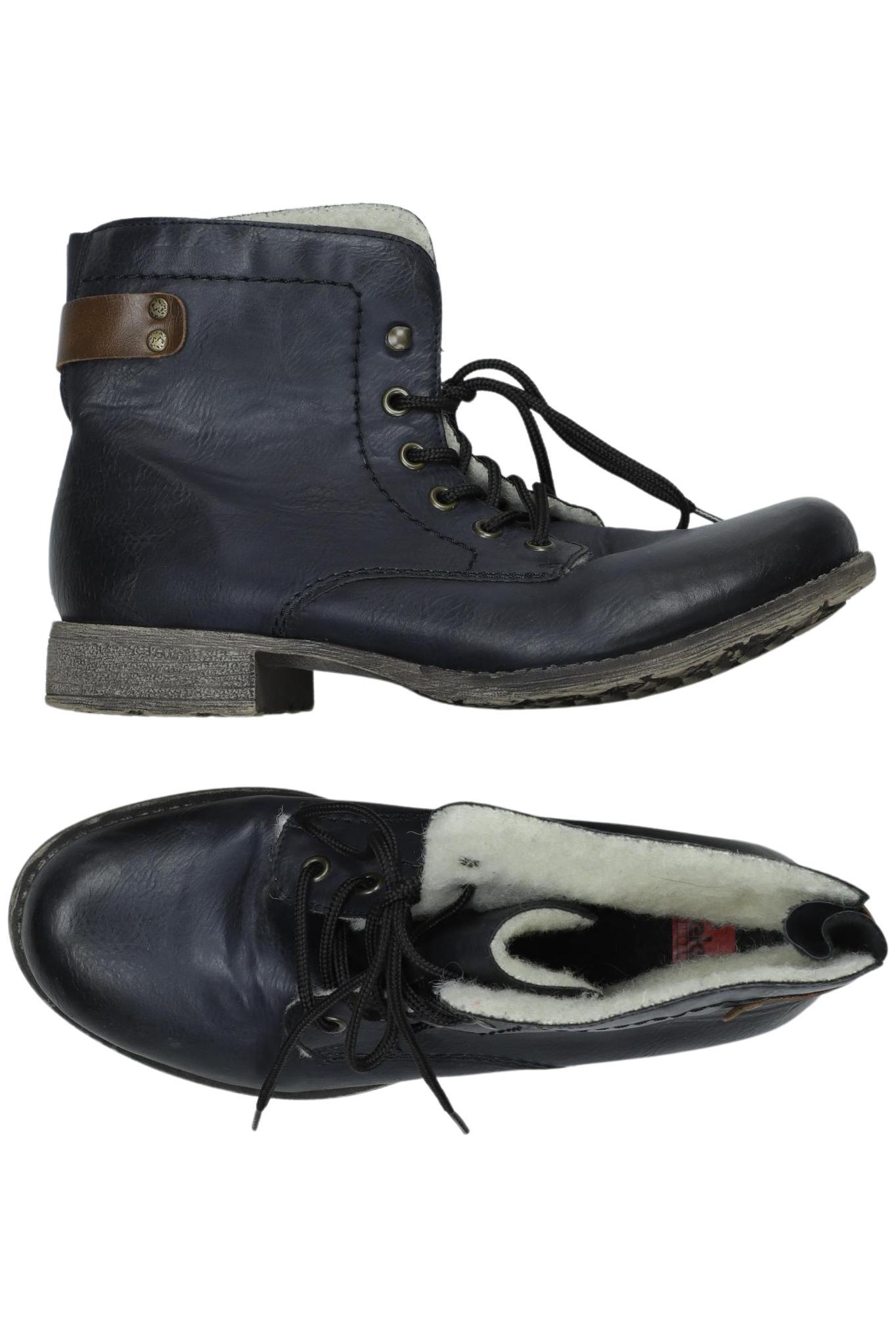 

Rieker Damen Stiefelette, marineblau, Gr. 39