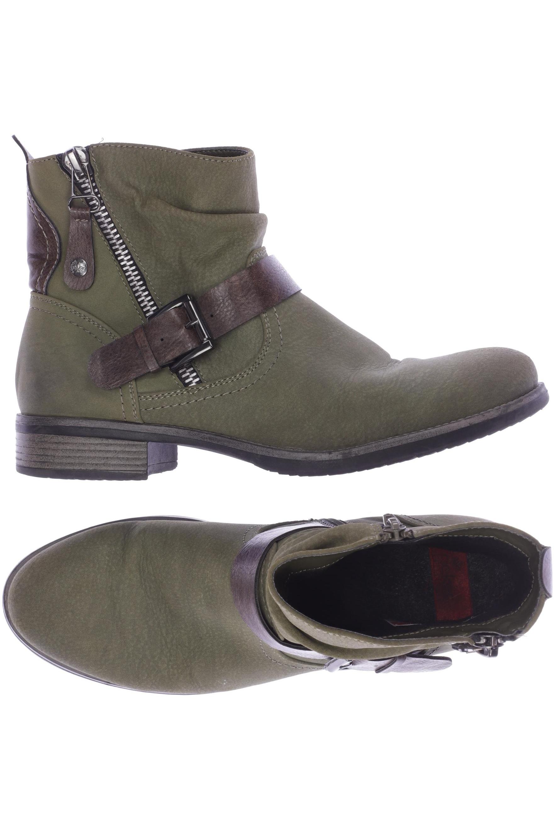 

Rieker Damen Stiefelette, grün, Gr. 42