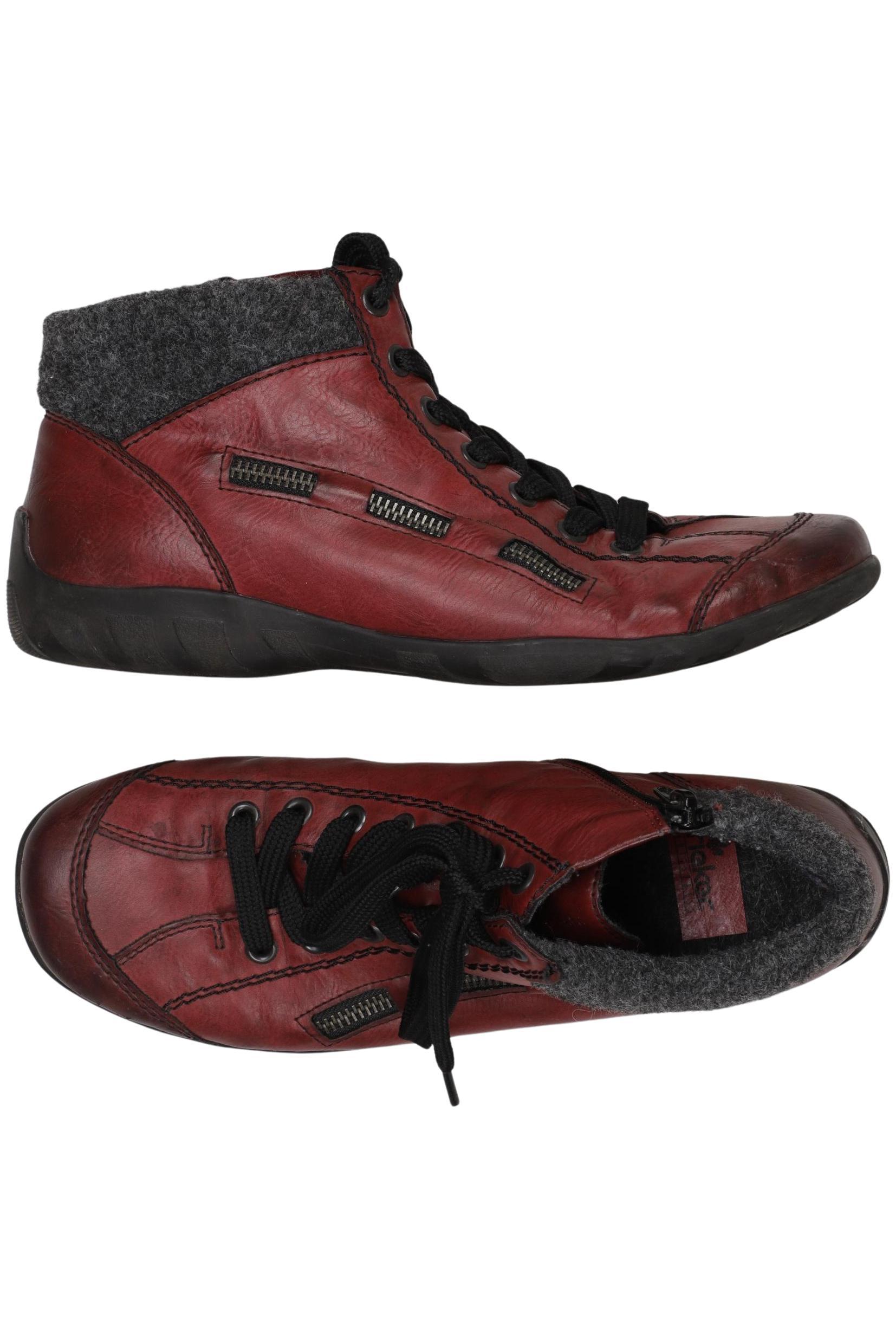 

Rieker Damen Stiefelette, rot, Gr. 39