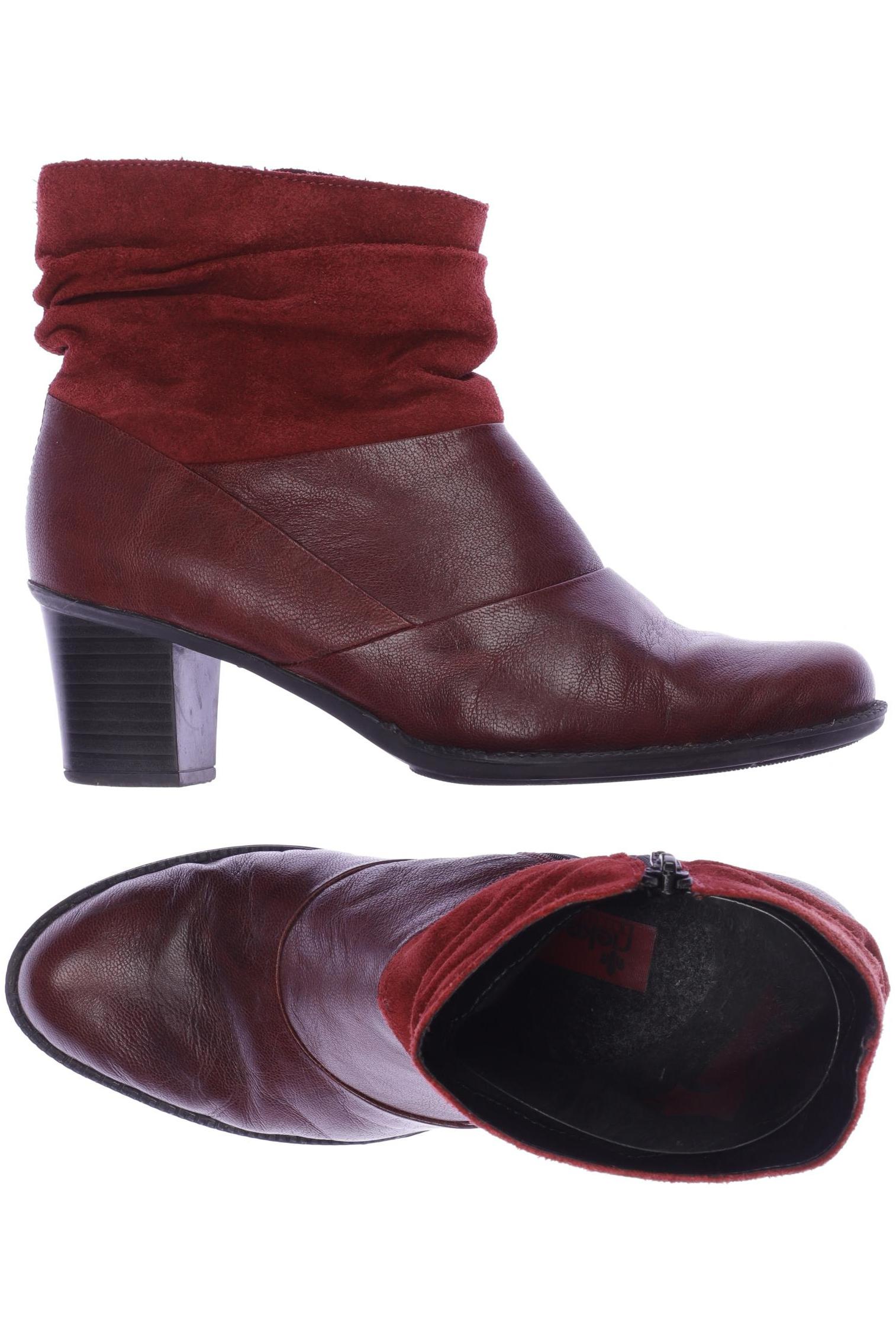 

Rieker Damen Stiefelette, bordeaux, Gr. 39