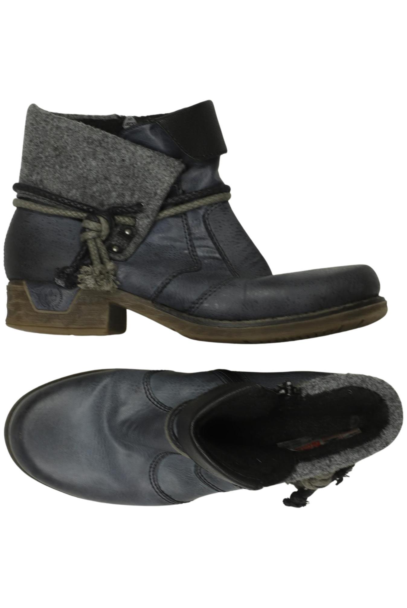 

Rieker Damen Stiefelette, blau, Gr. 37