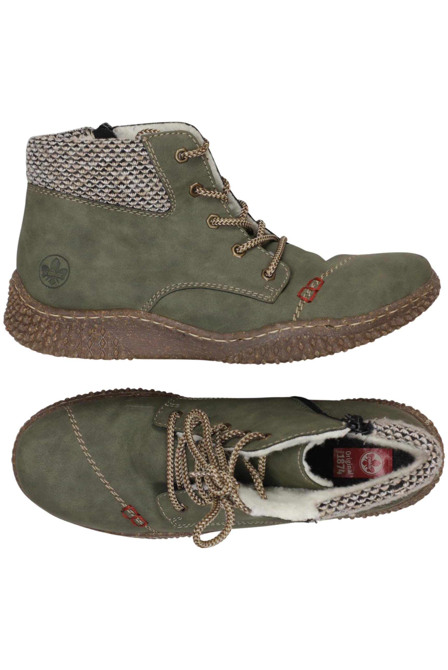 

Rieker Damen Stiefelette, grün, Gr. 42