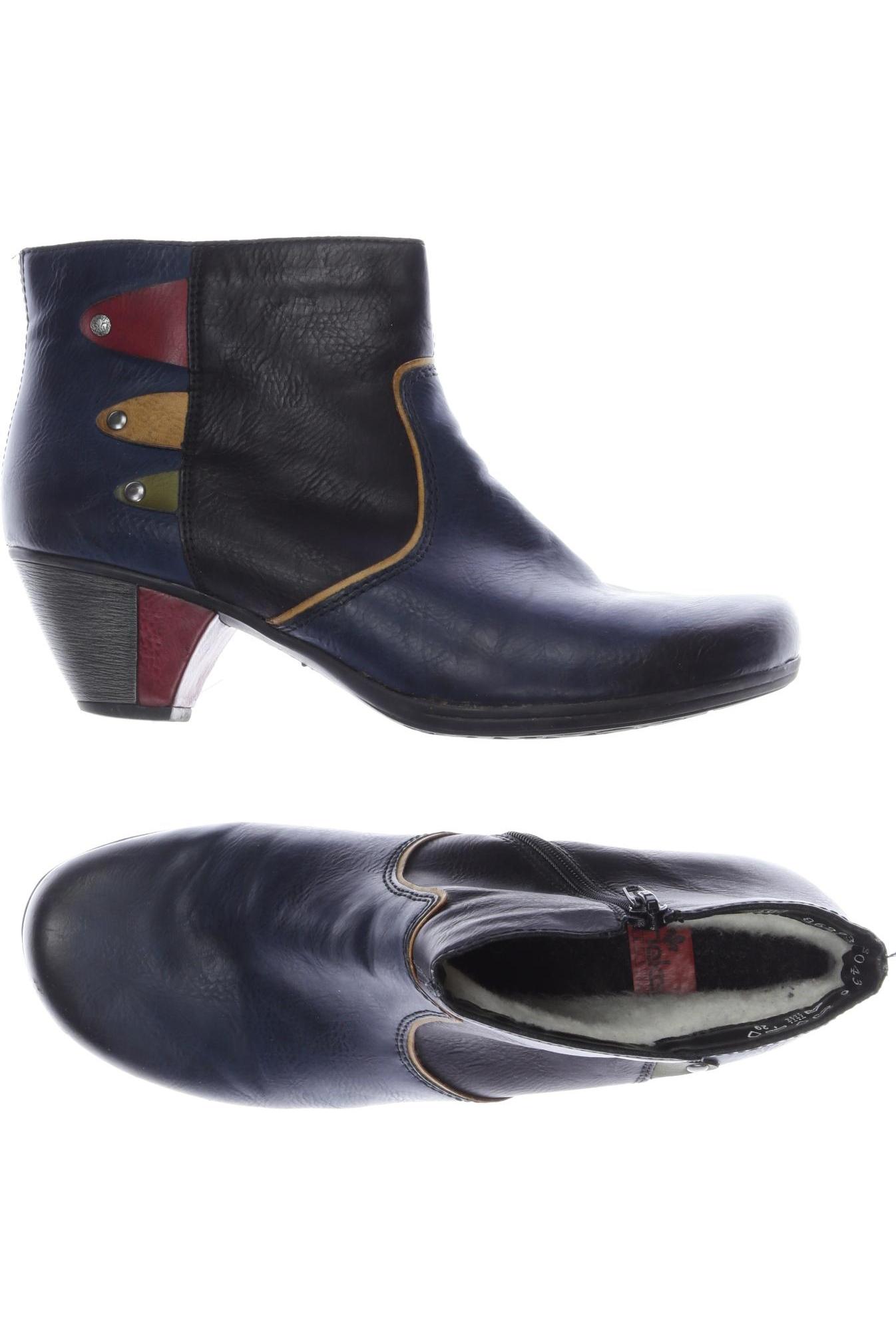 

Rieker Damen Stiefelette, marineblau, Gr. 40