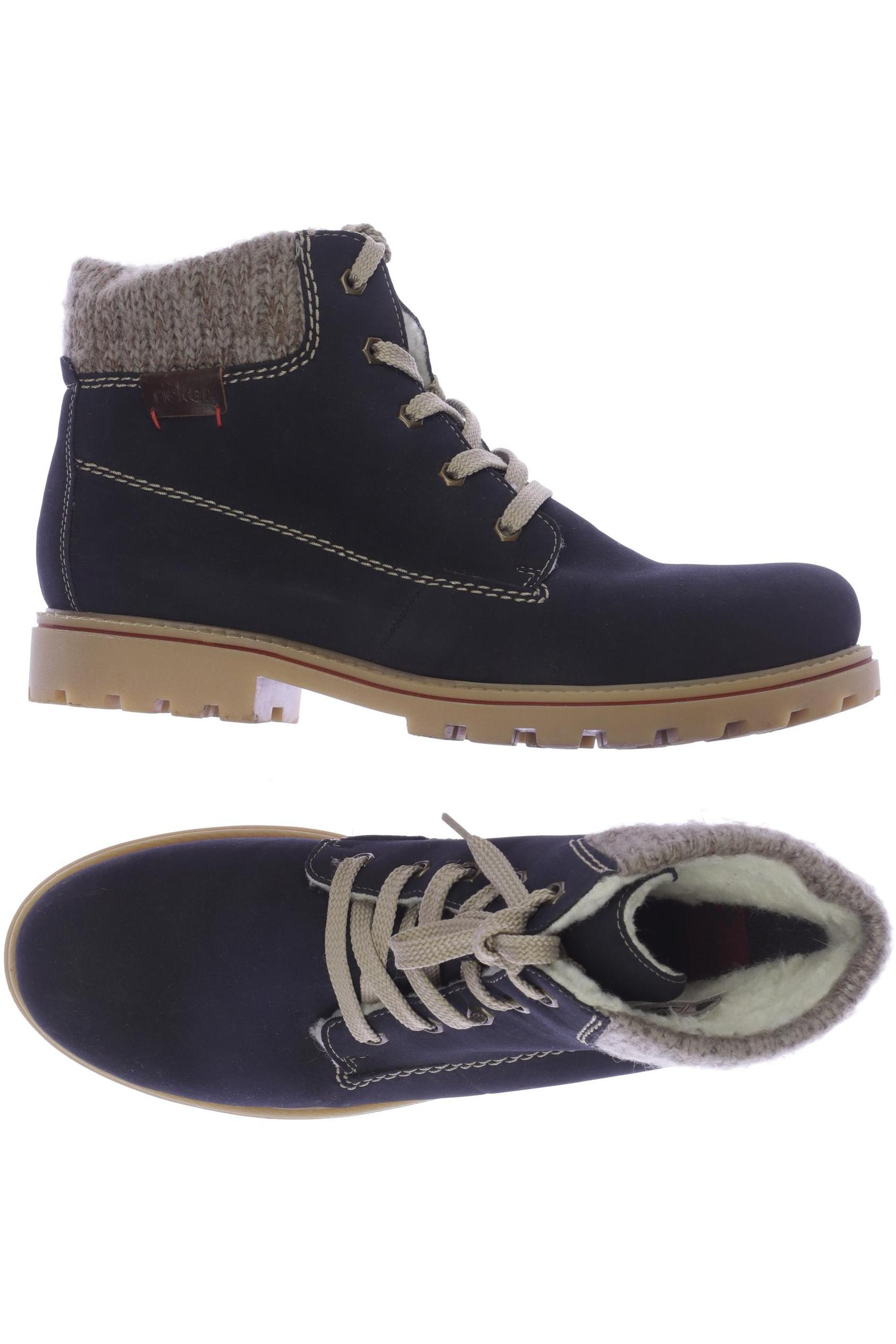

Rieker Damen Stiefelette, marineblau
