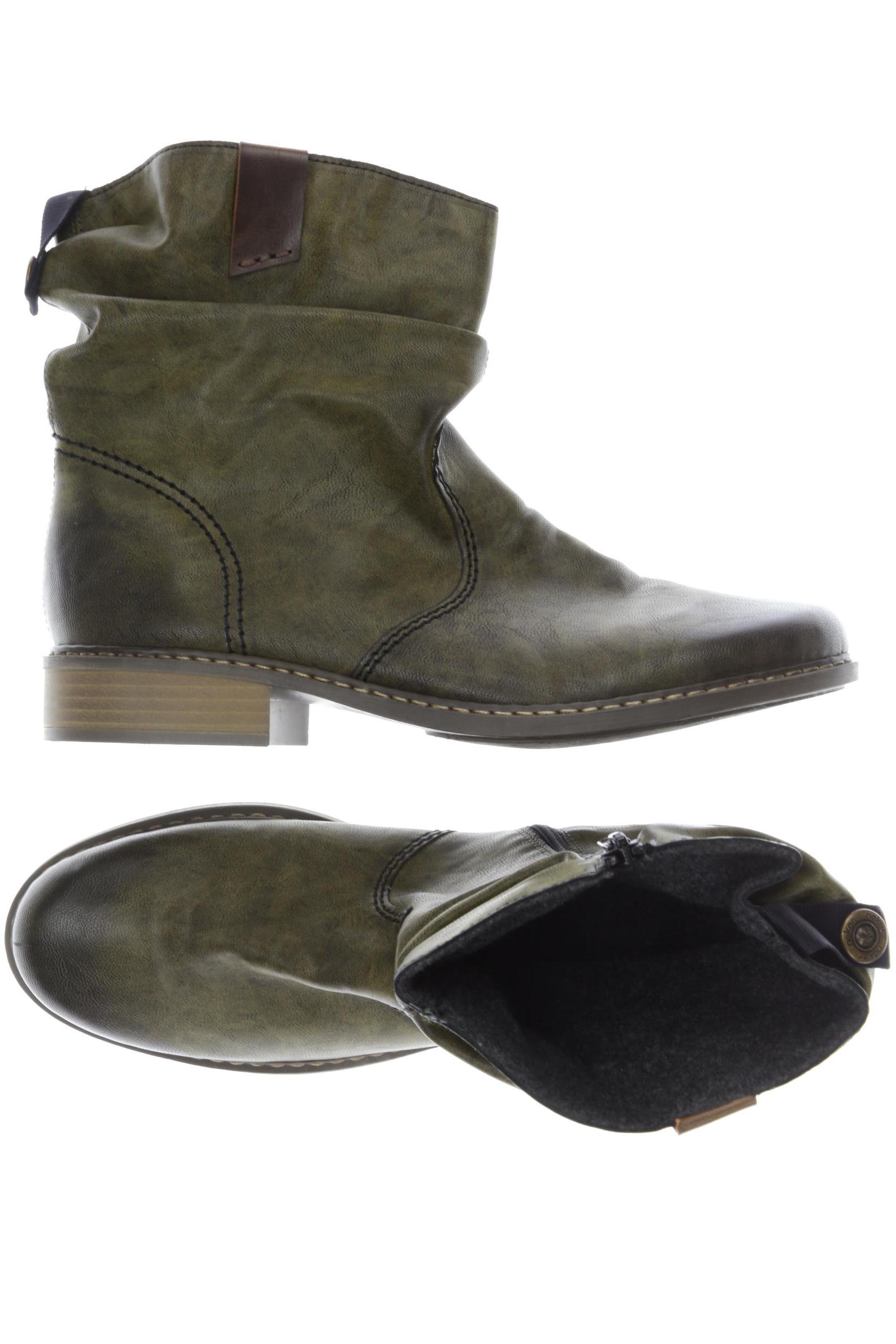 

Rieker Damen Stiefelette, grün, Gr. 43