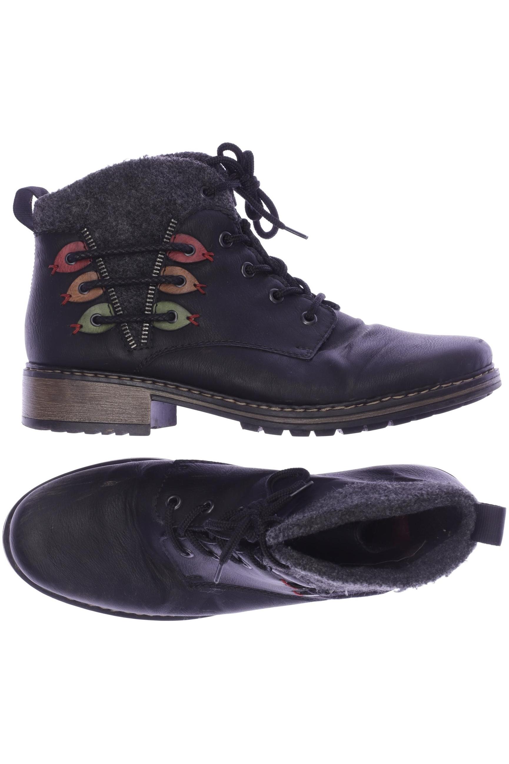 

Rieker Damen Stiefelette, schwarz, Gr. 40