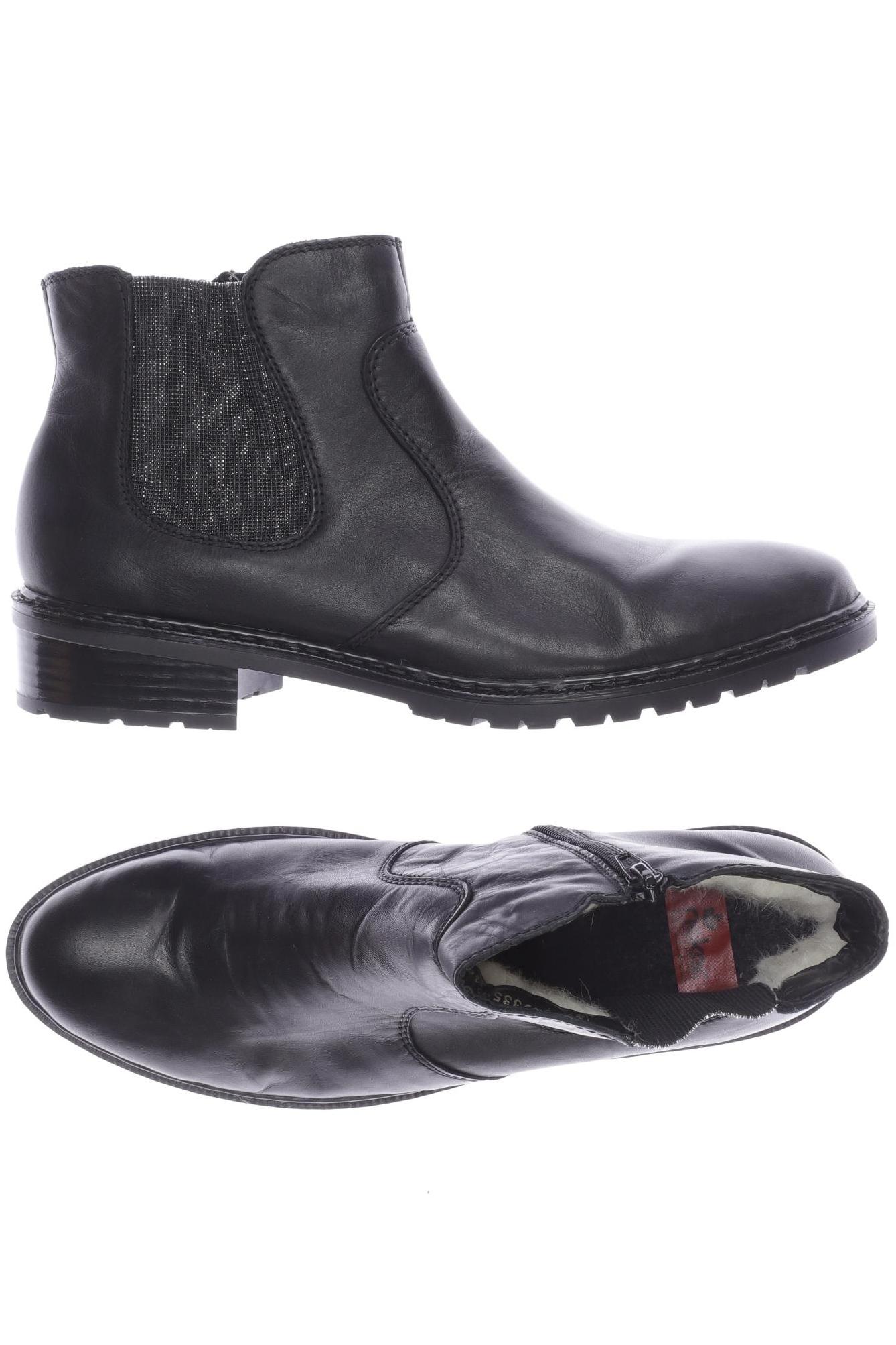 

Rieker Damen Stiefelette, schwarz, Gr. 42