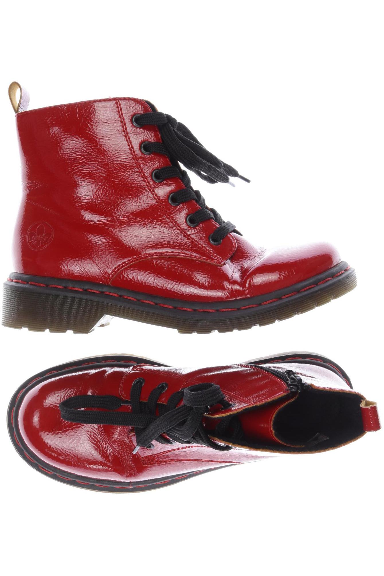 

Rieker Damen Stiefelette, rot, Gr. 37