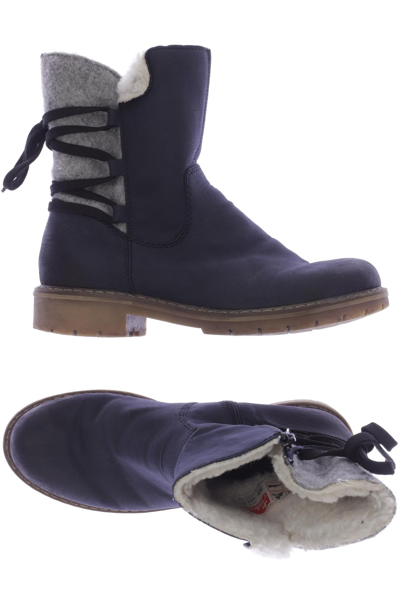 

Rieker Damen Stiefelette, marineblau