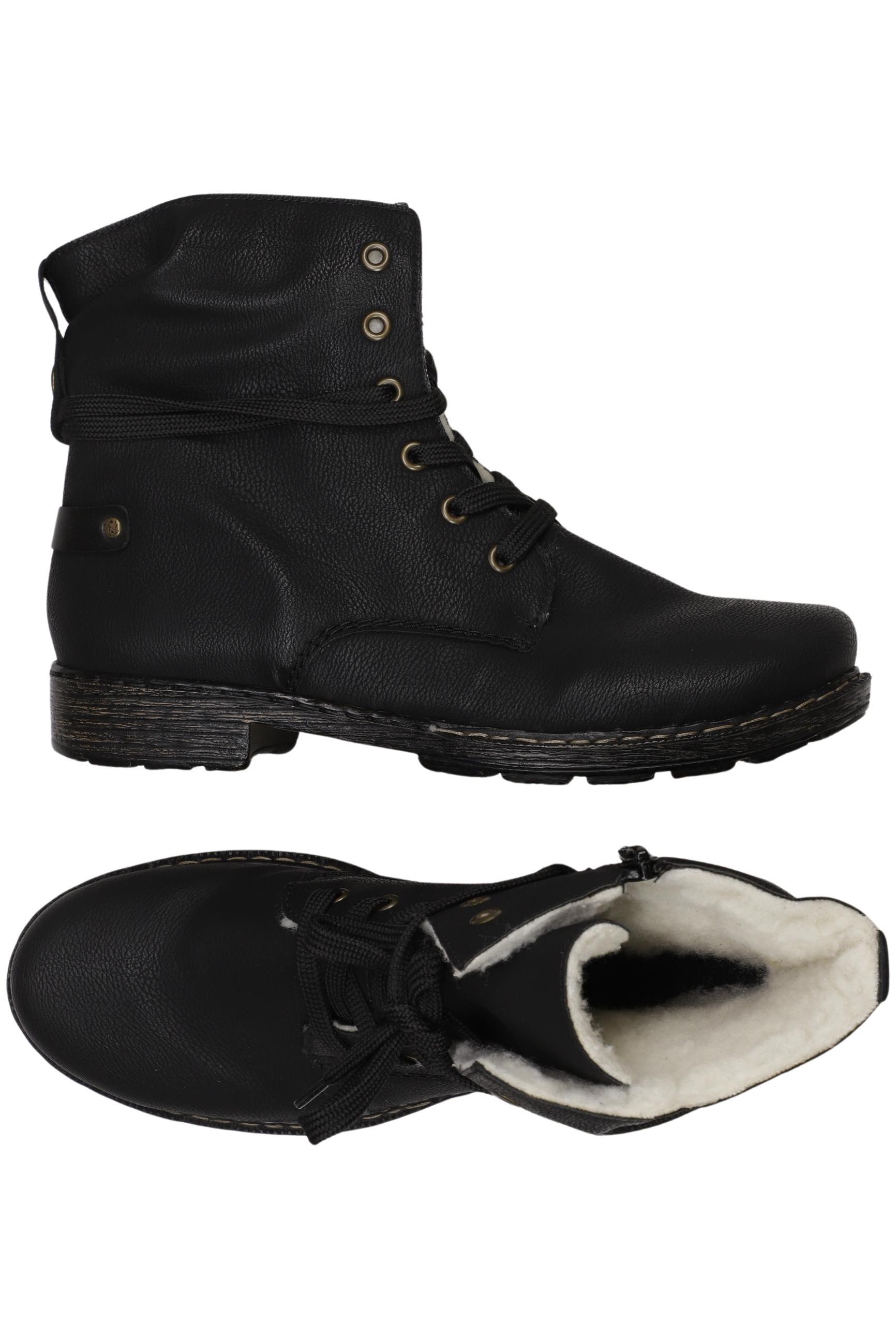 

Rieker Damen Stiefelette, schwarz, Gr. 40