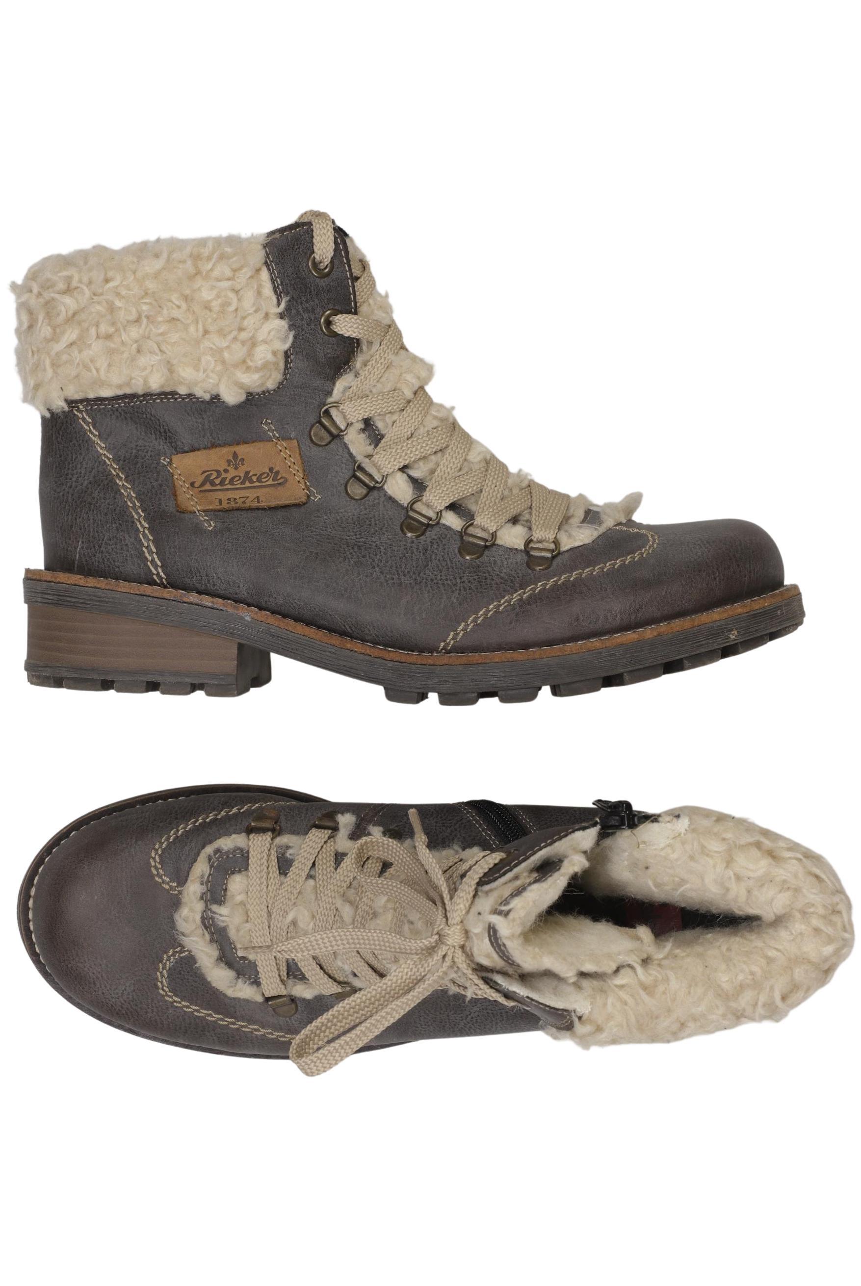 

Rieker Damen Stiefelette, grau, Gr. 41