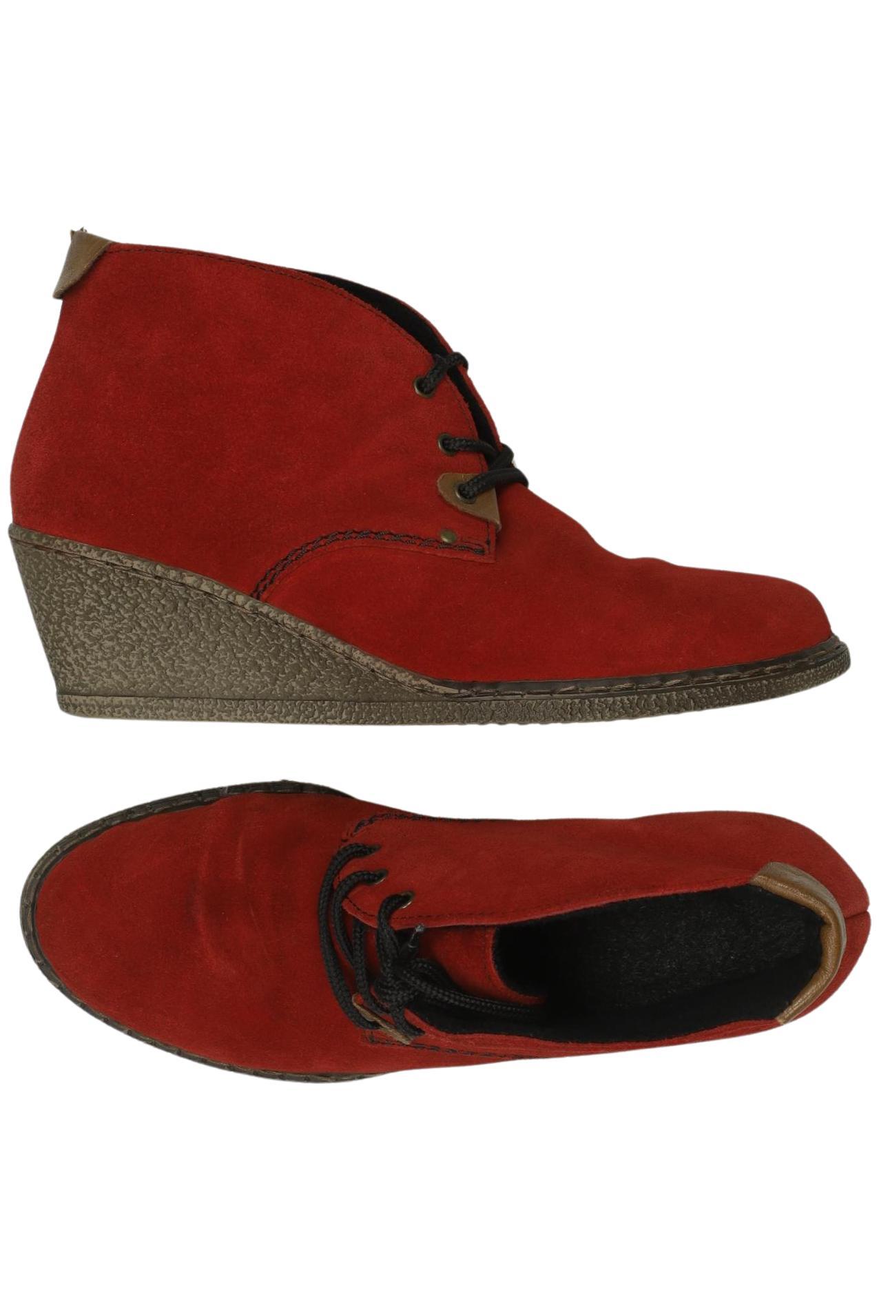 

Rieker Damen Stiefelette, rot, Gr. 36