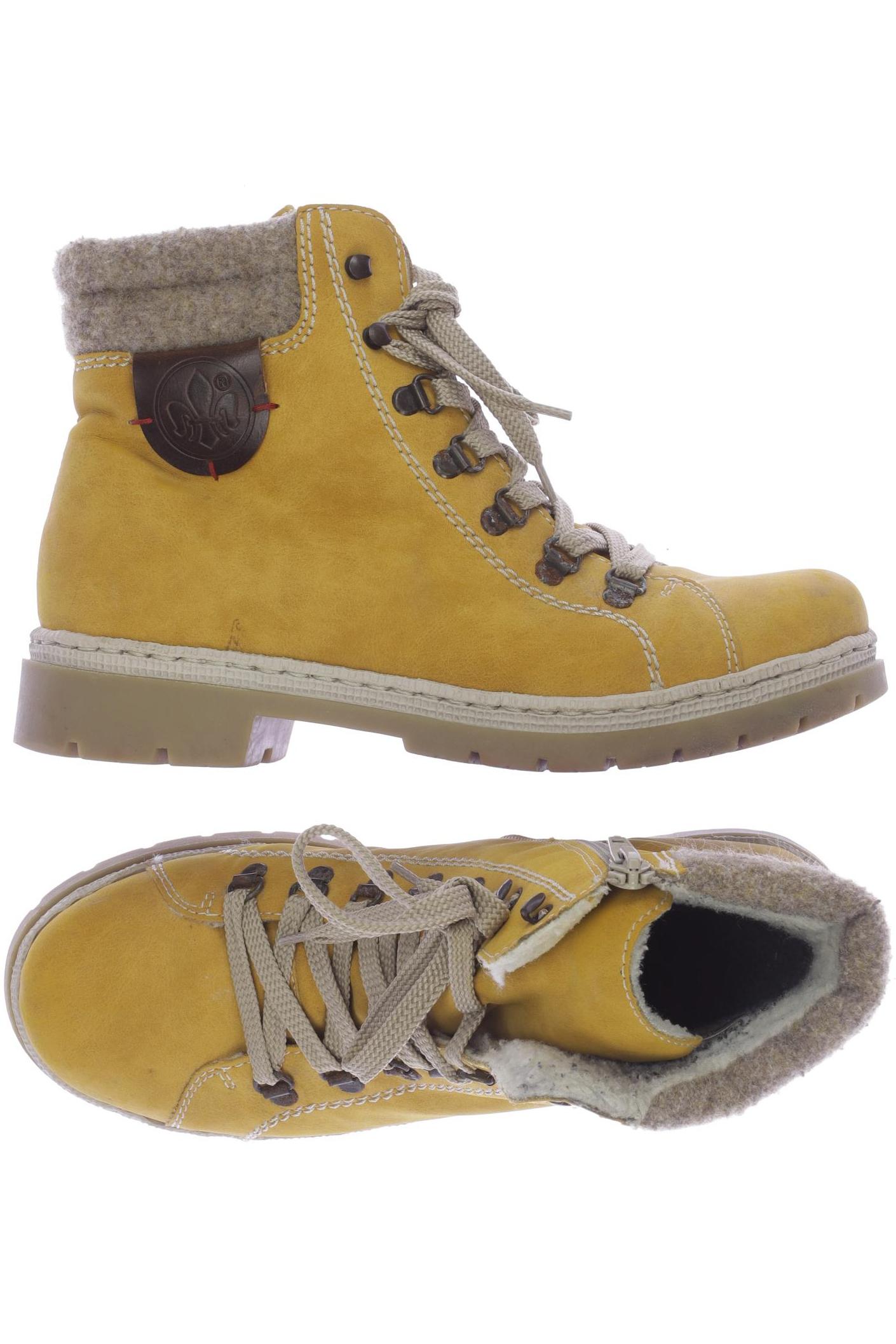 

Rieker Damen Stiefelette, gelb