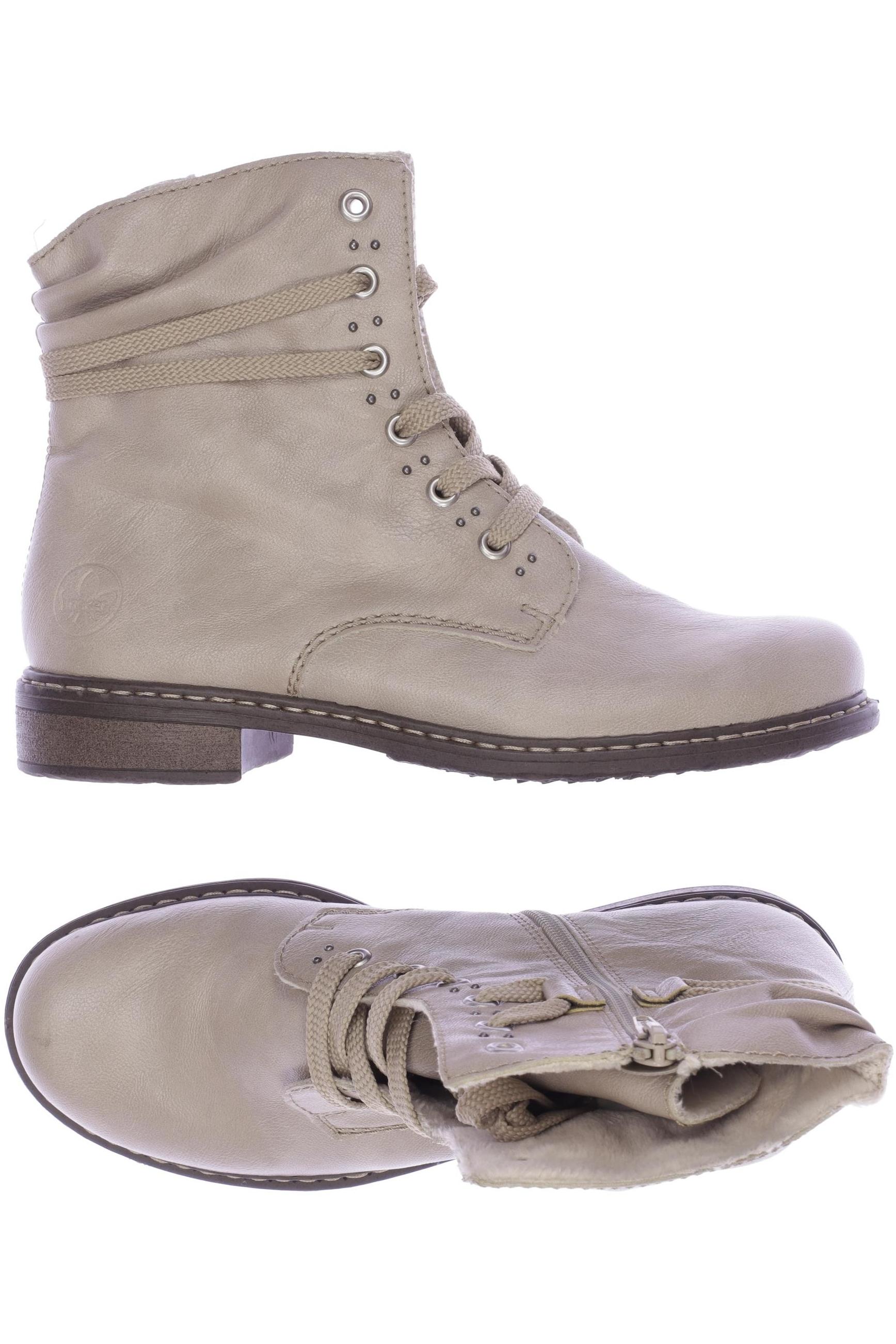 

Rieker Damen Stiefelette, beige, Gr. 37