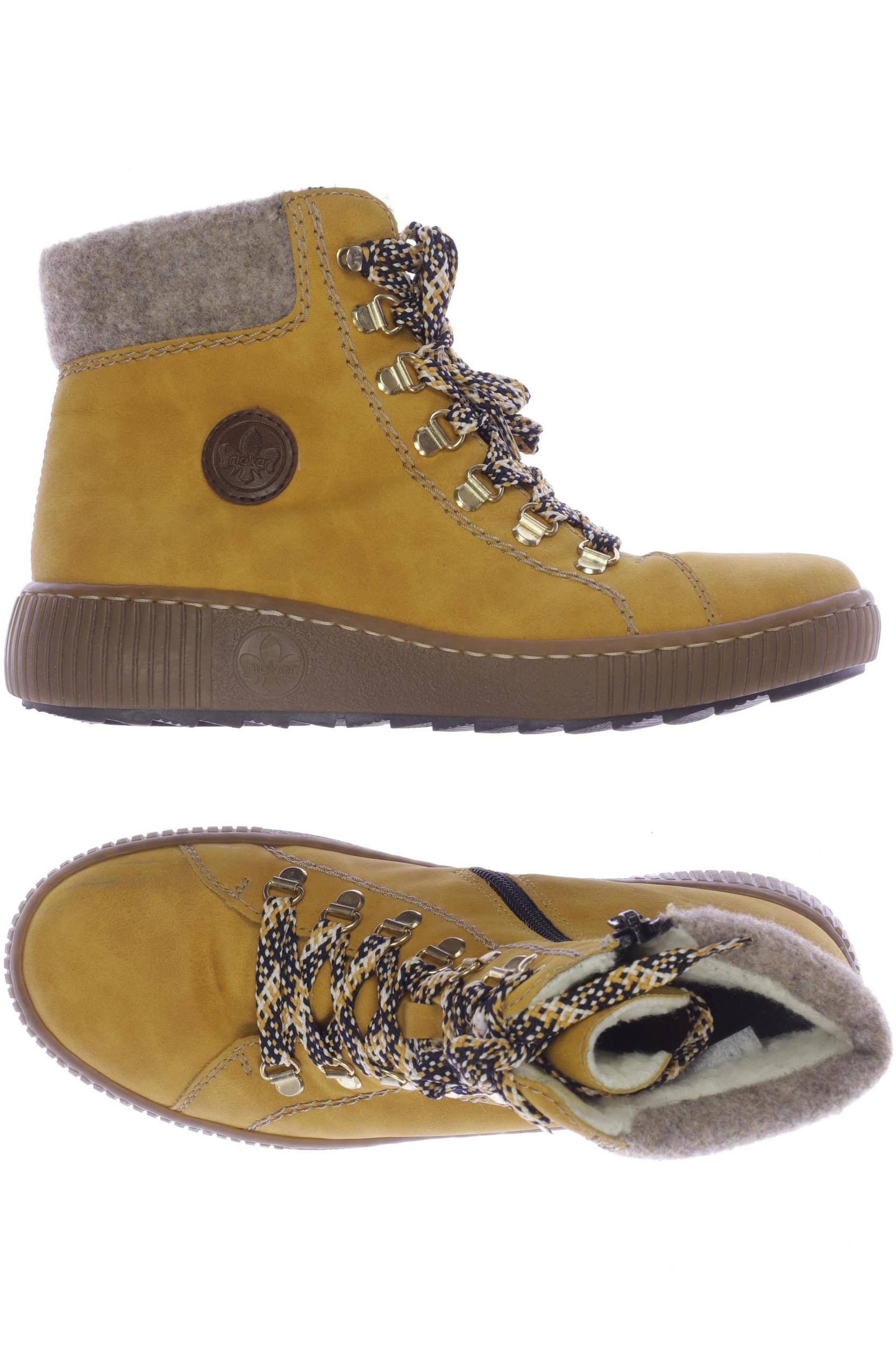 

Rieker Damen Stiefelette, gelb, Gr. 38