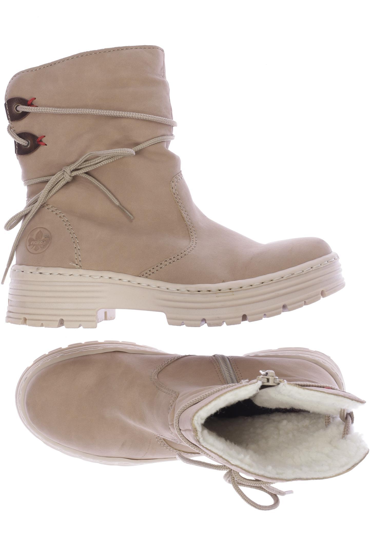 

Rieker Damen Stiefelette, beige, Gr. 37